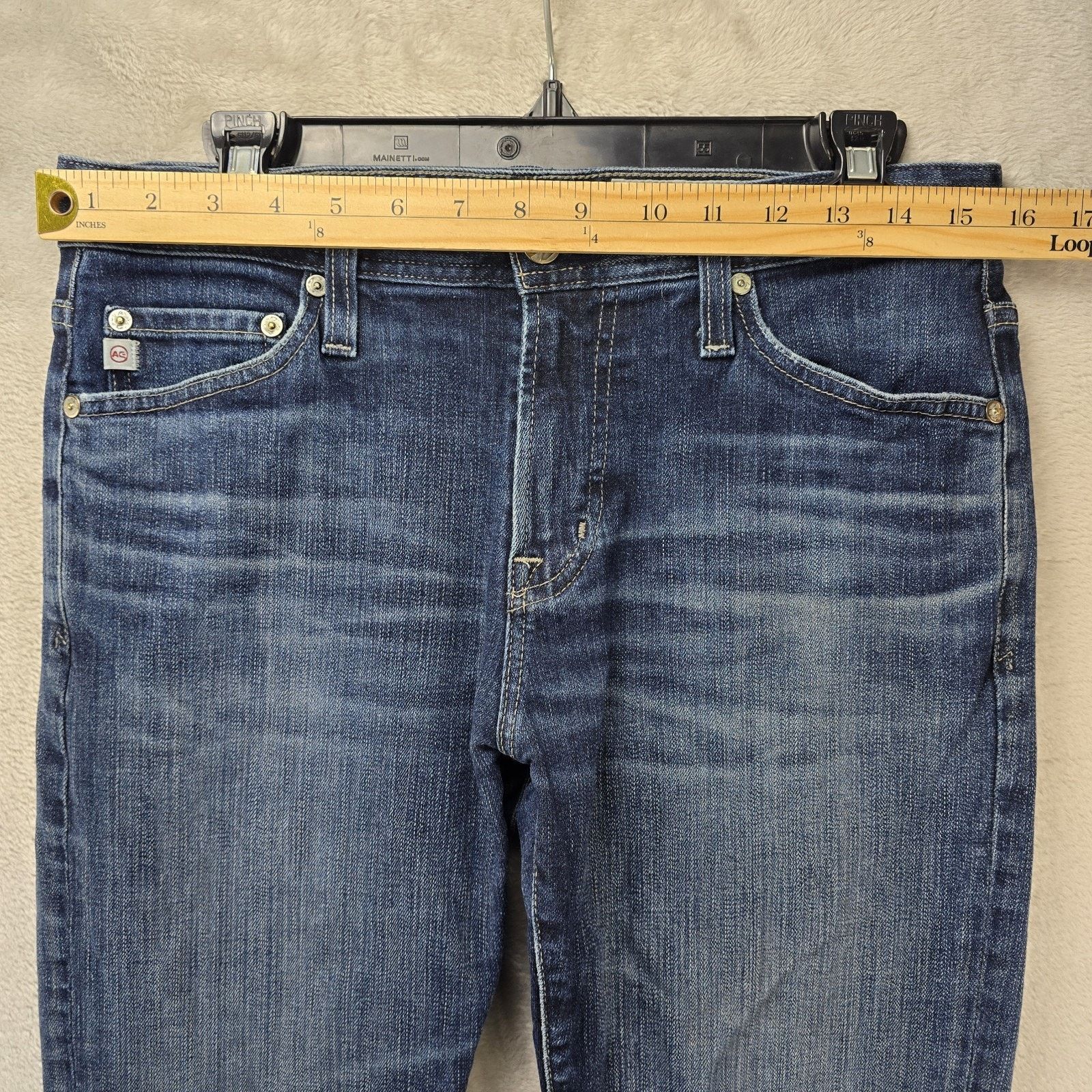 AG Adriano Goldschmied AG Adriano Goldschmied Jeans 30 The Everett Slim Straight Size US 30 / EU 46 - 12 Thumbnail