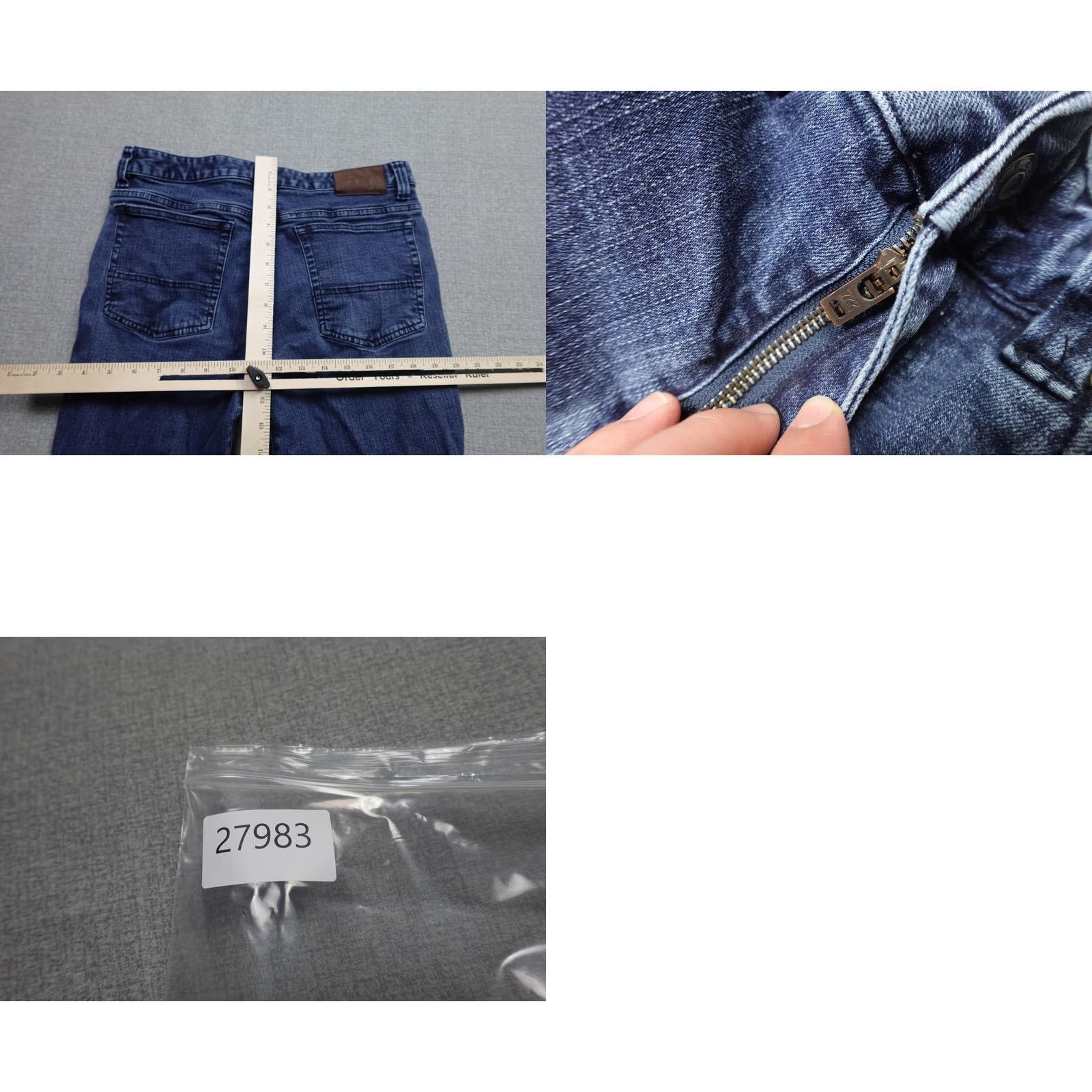 Prana prAna Jeans Mens 32x30 Blue Medium Wash Denim Casual Straight Regular Fit Pocket 5-Pocket Logo Rise Mid Wearable Vintage-No Size US 32 / EU 48 - 8 Thumbnail