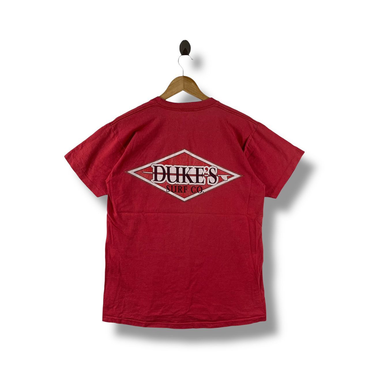 Vintage Vintage 90s DUKES SURF CO Surfing back hit tee Size US M / EU 48-50 / 2 - 1 Thumbnail