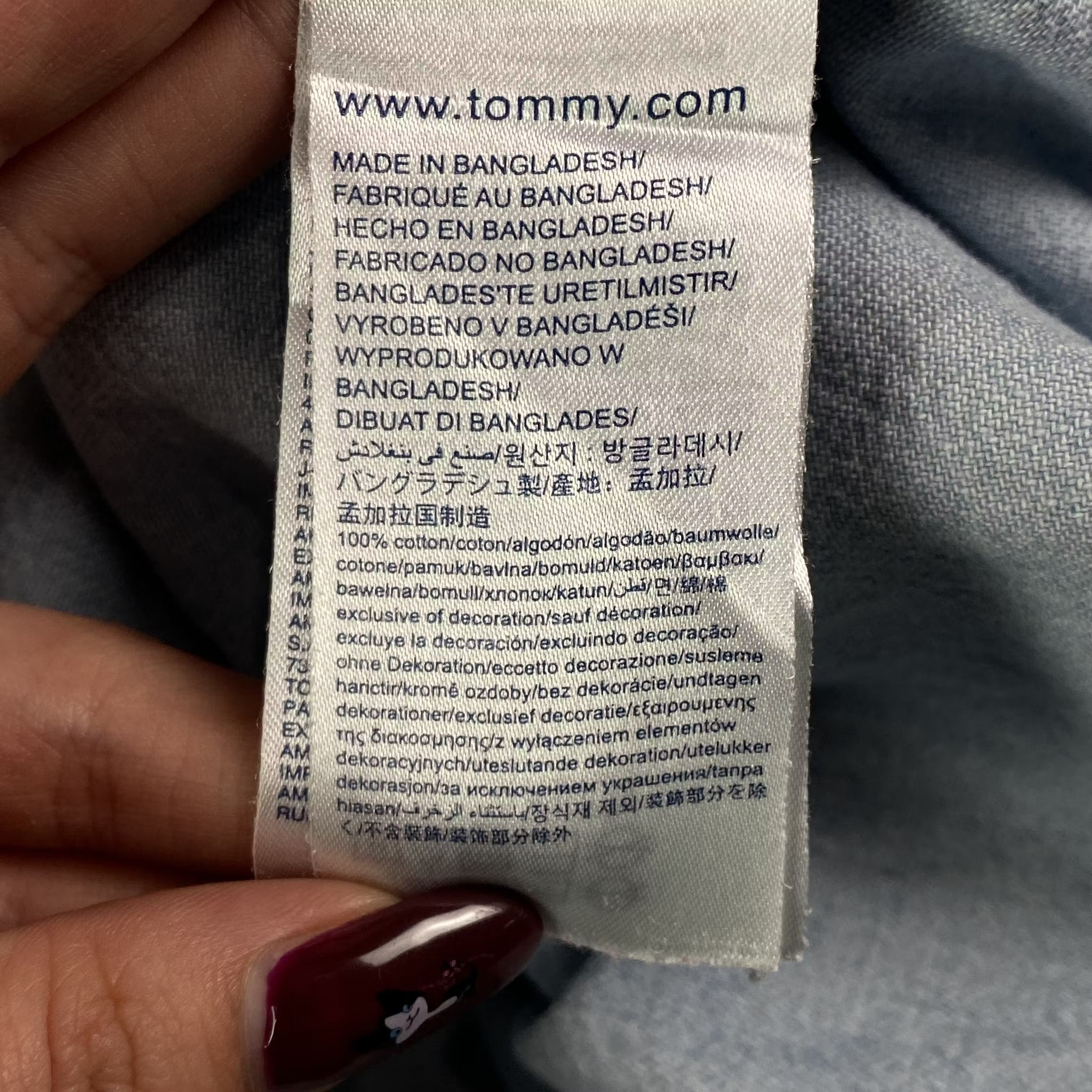 Tommy Hilfiger × Vintage Mens Shirt Long Sleeve Tommy Hilfiger Vintage Size XXL 2XL Size US XXL / EU 58 / 5 - 6 Thumbnail