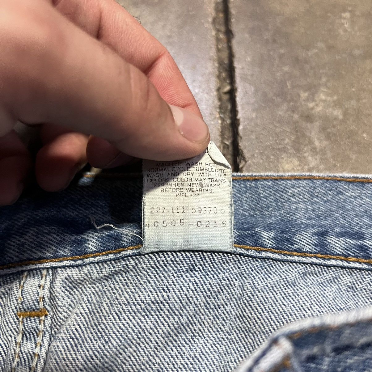 Levi's × Vintage Vintage 90s Levis 550 Orange Tab Denim Jeans Faded Western Size US 40 / EU 56 - 12 Thumbnail