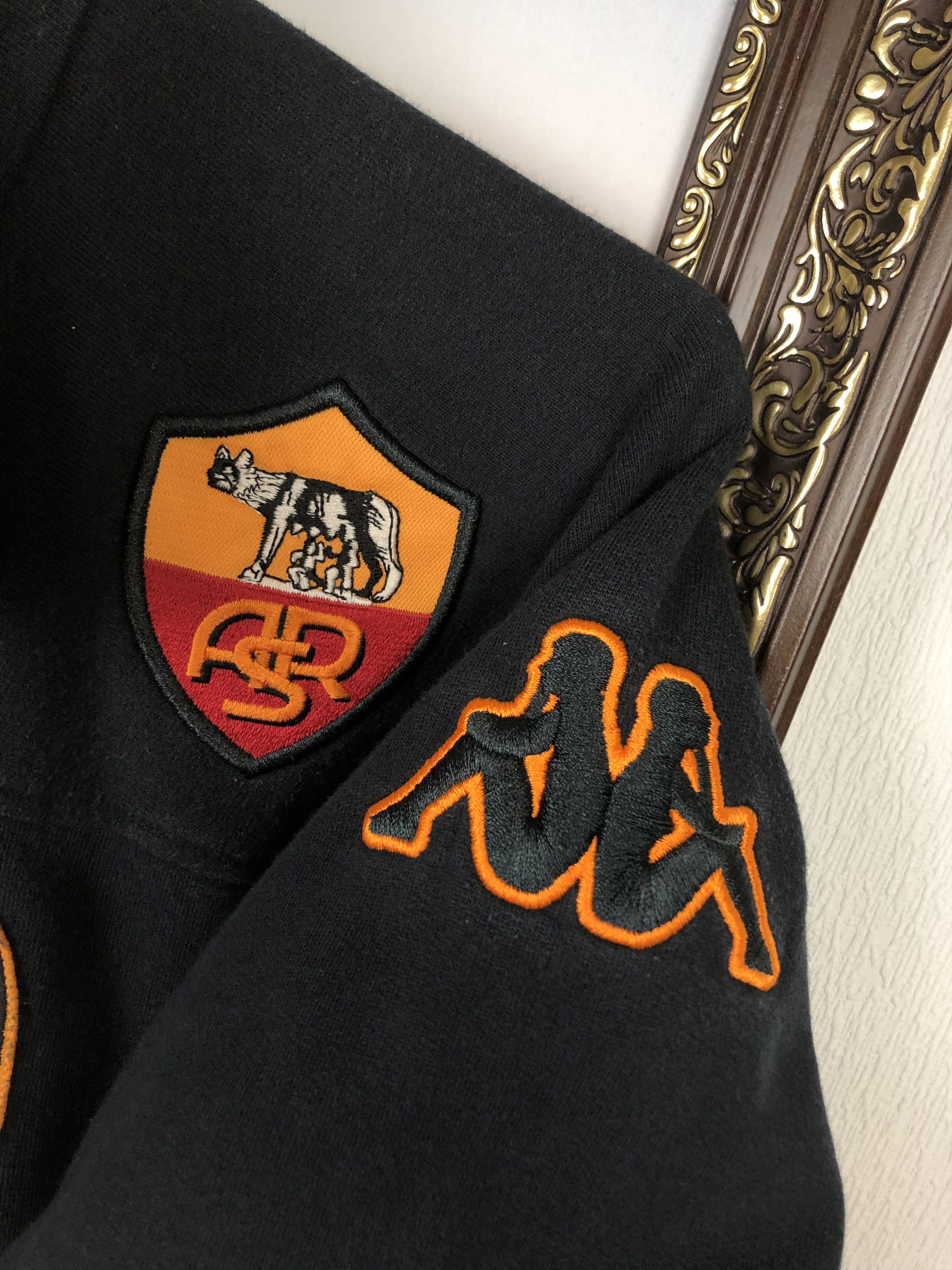 Kappa Vintage Kappa AC Roma Football Jacket Soccer Track Top Size US M / EU 48-50 / 2 - 4 Thumbnail