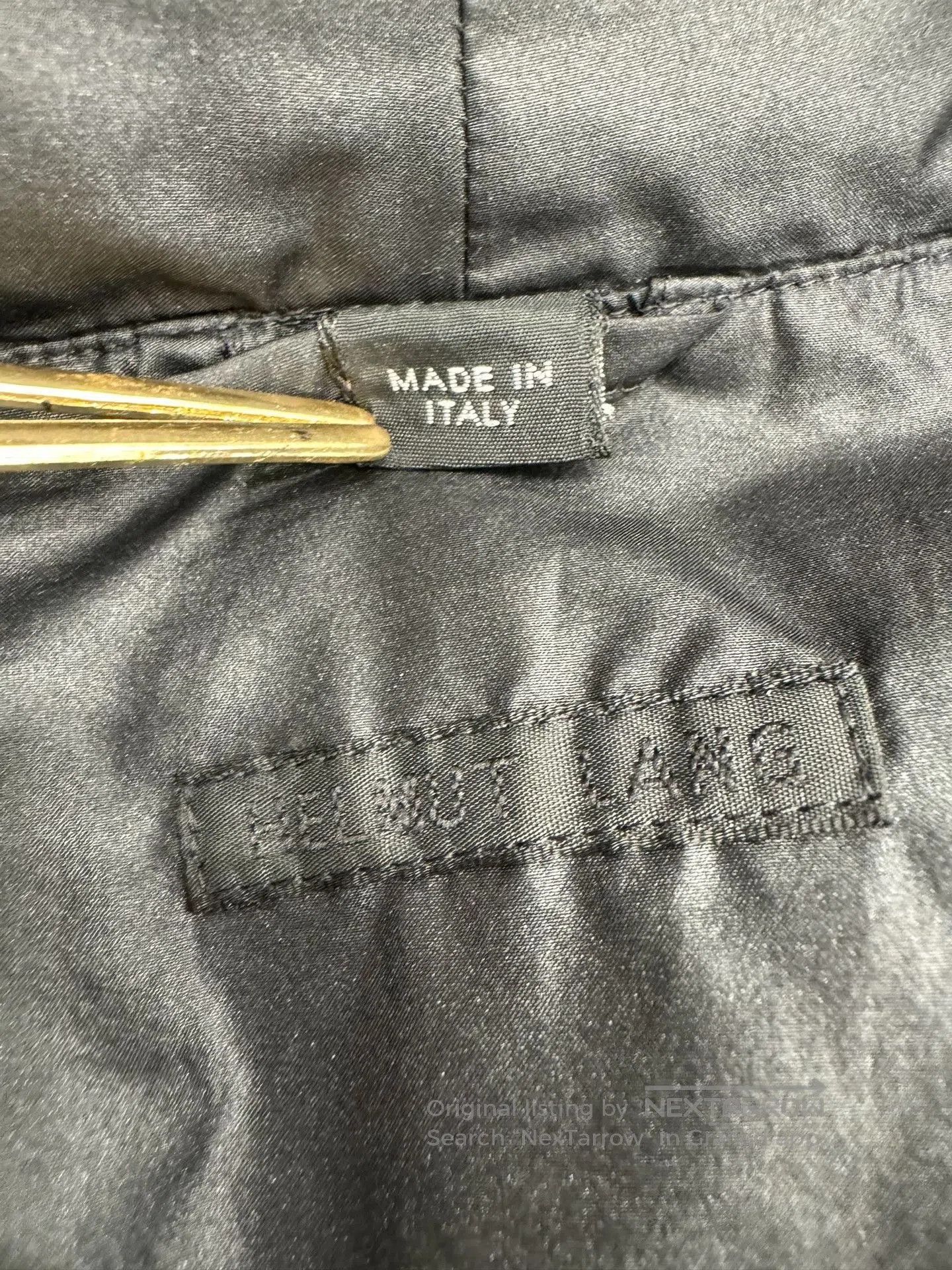 Helmut Lang Helmut Lang Thin Fleece Lined Jacket. Size US XXS / EU 40 - 3 Thumbnail