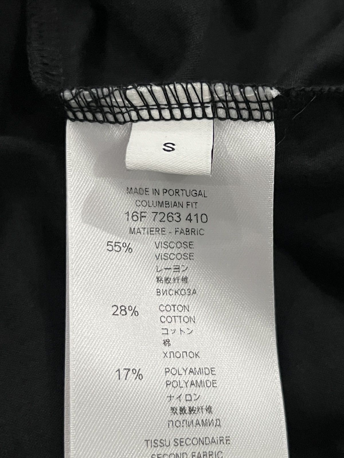 Givenchy Givenchy by Riccardo Tisci FW16 Lace Panel Sheer T-Shirt Size US S / EU 44-46 / 1 - 12 Thumbnail