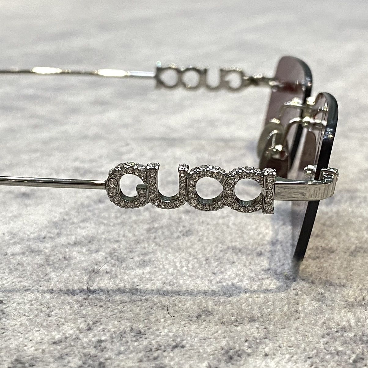 Gucci GUCCI GG1808S 004 SILVER RED Size ONE SIZE - 5 Thumbnail