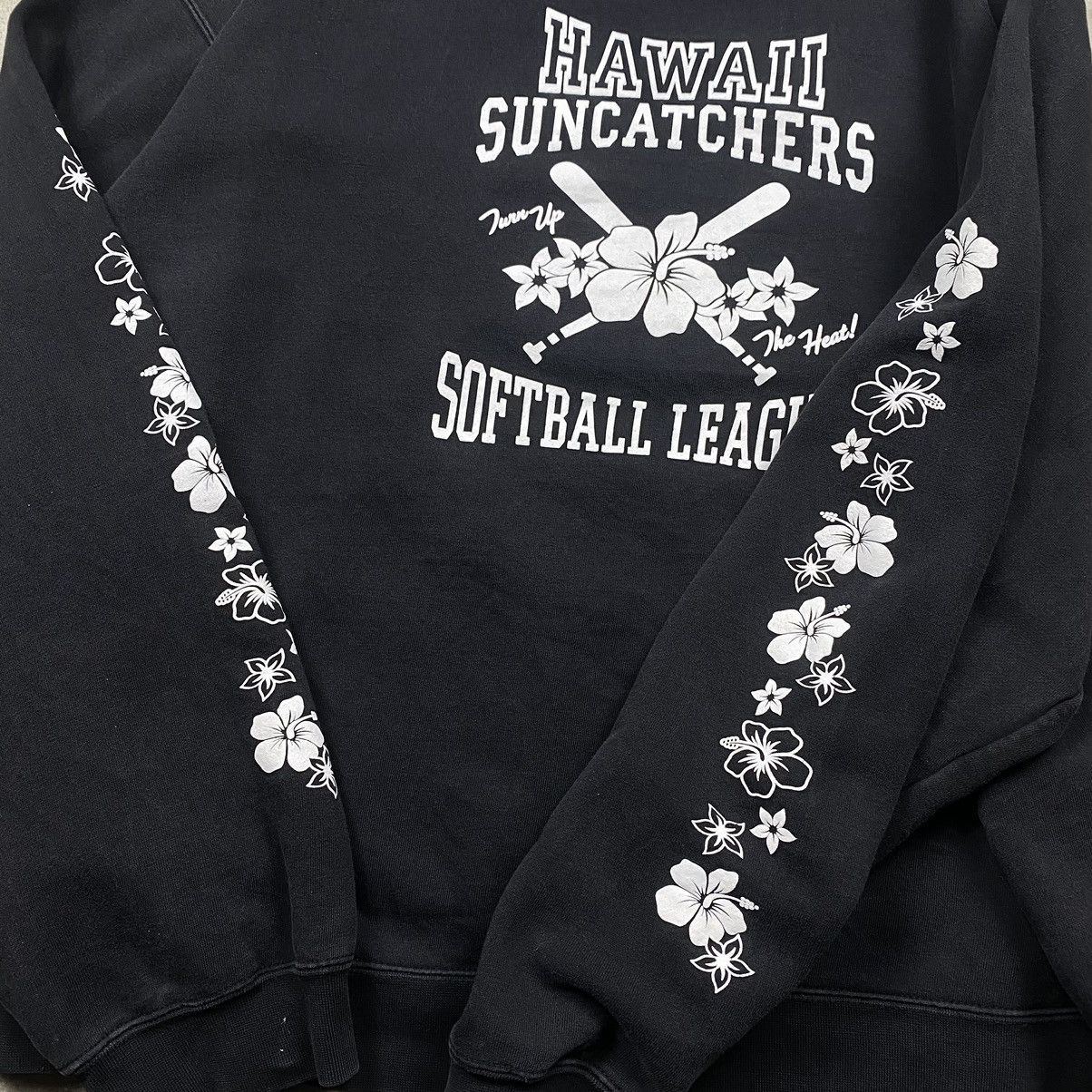 Vintage y2k Hawaii Suncatchers Softball Boxy Pullover Size US M / EU 48-50 / 2 - 3 Thumbnail