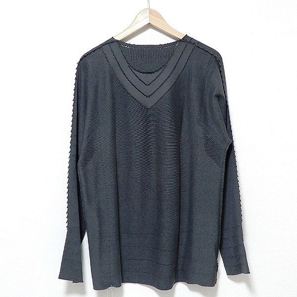 Issey Miyake A-POC Issey Miyake grey knit Size US M / EU 48-50 / 2 - 2 Thumbnail