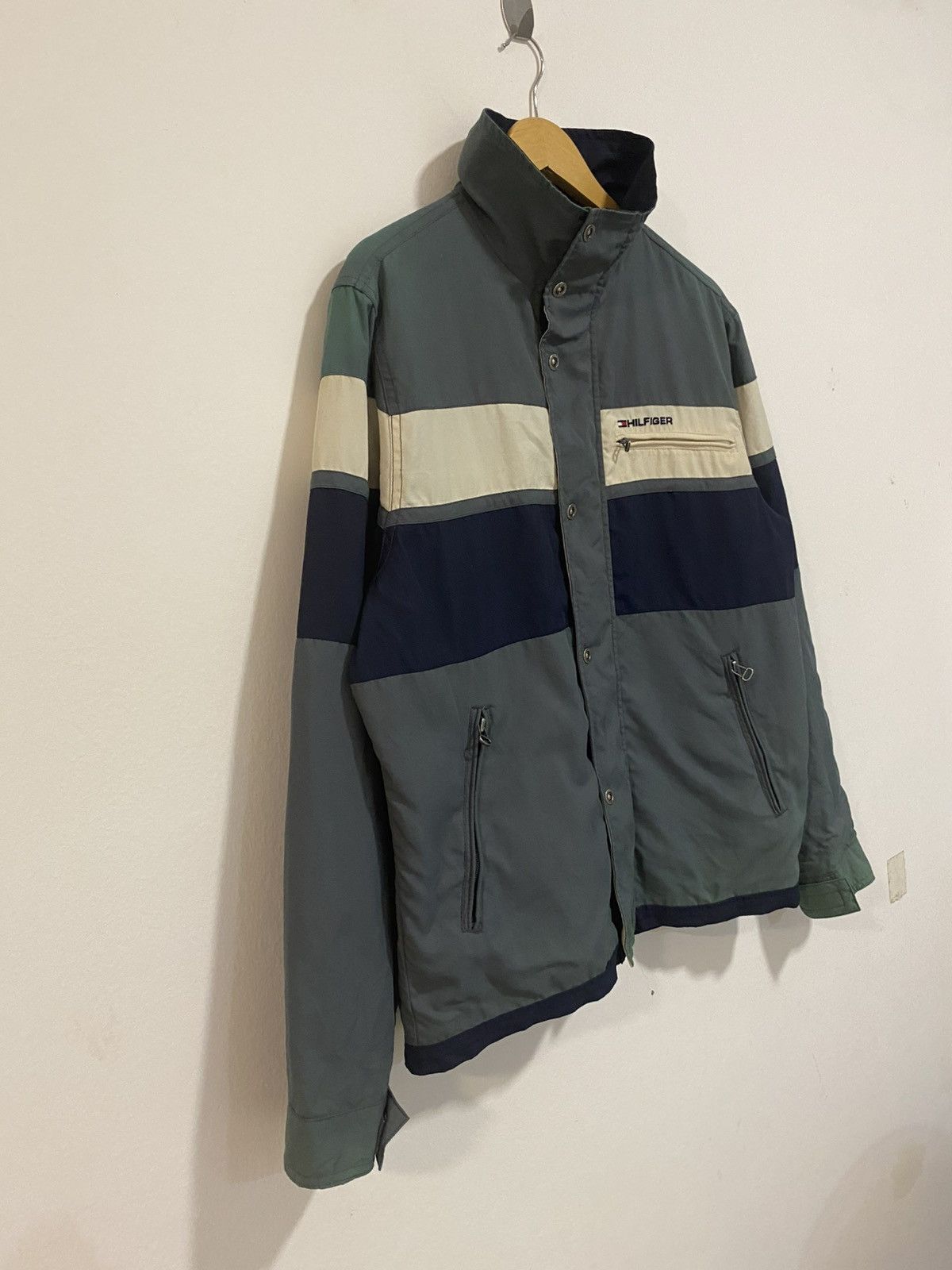 Tommy Hilfiger × Vintage Vintage Tommy Hilfiger Jacket Size US M / EU 48-50 / 2 - 1 Thumbnail
