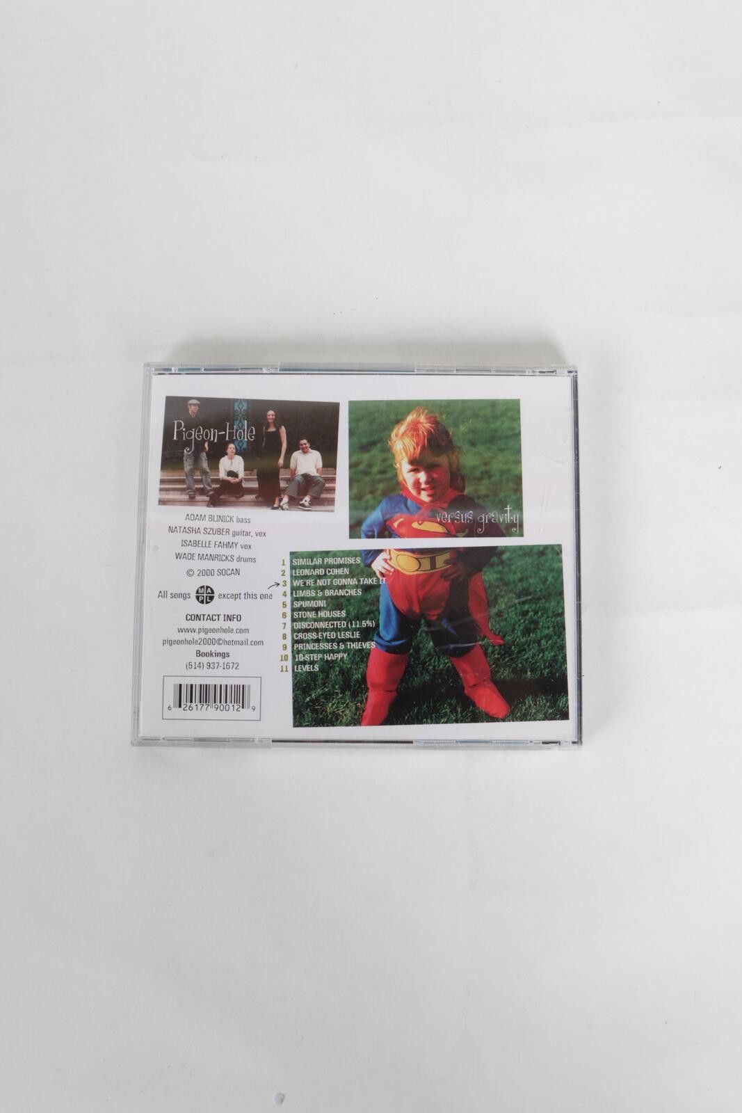 Other 00's Pigeon-Hole Versus Gravity CD Size ONE SIZE - 2 Thumbnail