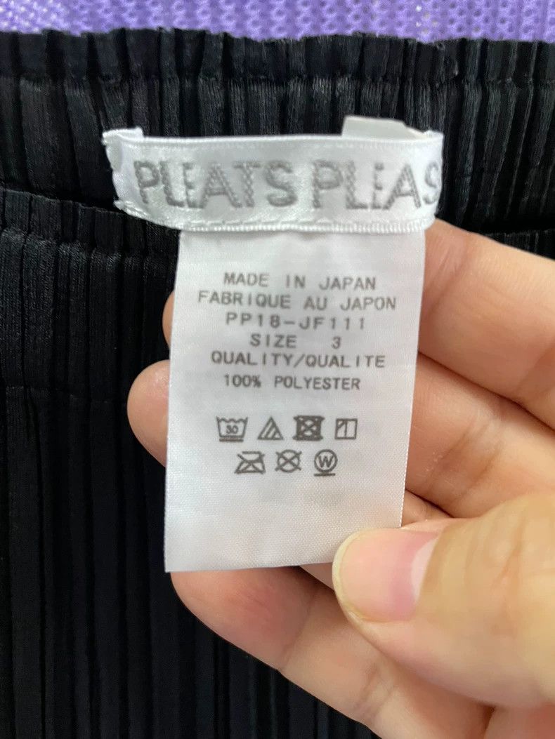 Issey Miyake Issey Miyake size:3 Black pleated pants Size 42" / US 20 - 2 Thumbnail