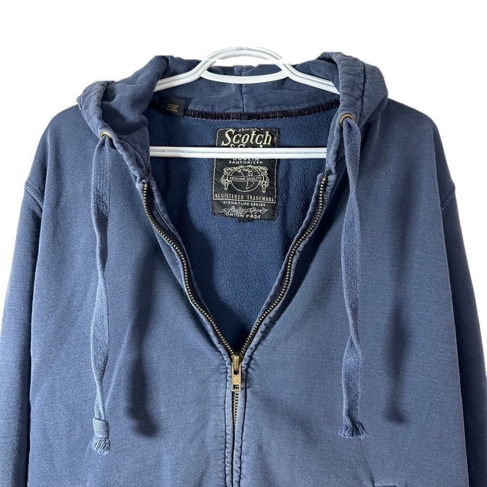 Scotch & Soda Vtg Scotch & Soda Heritage Signature Full Zip Hoodie XL Size US XL / EU 56 / 4 - 2 Thumbnail
