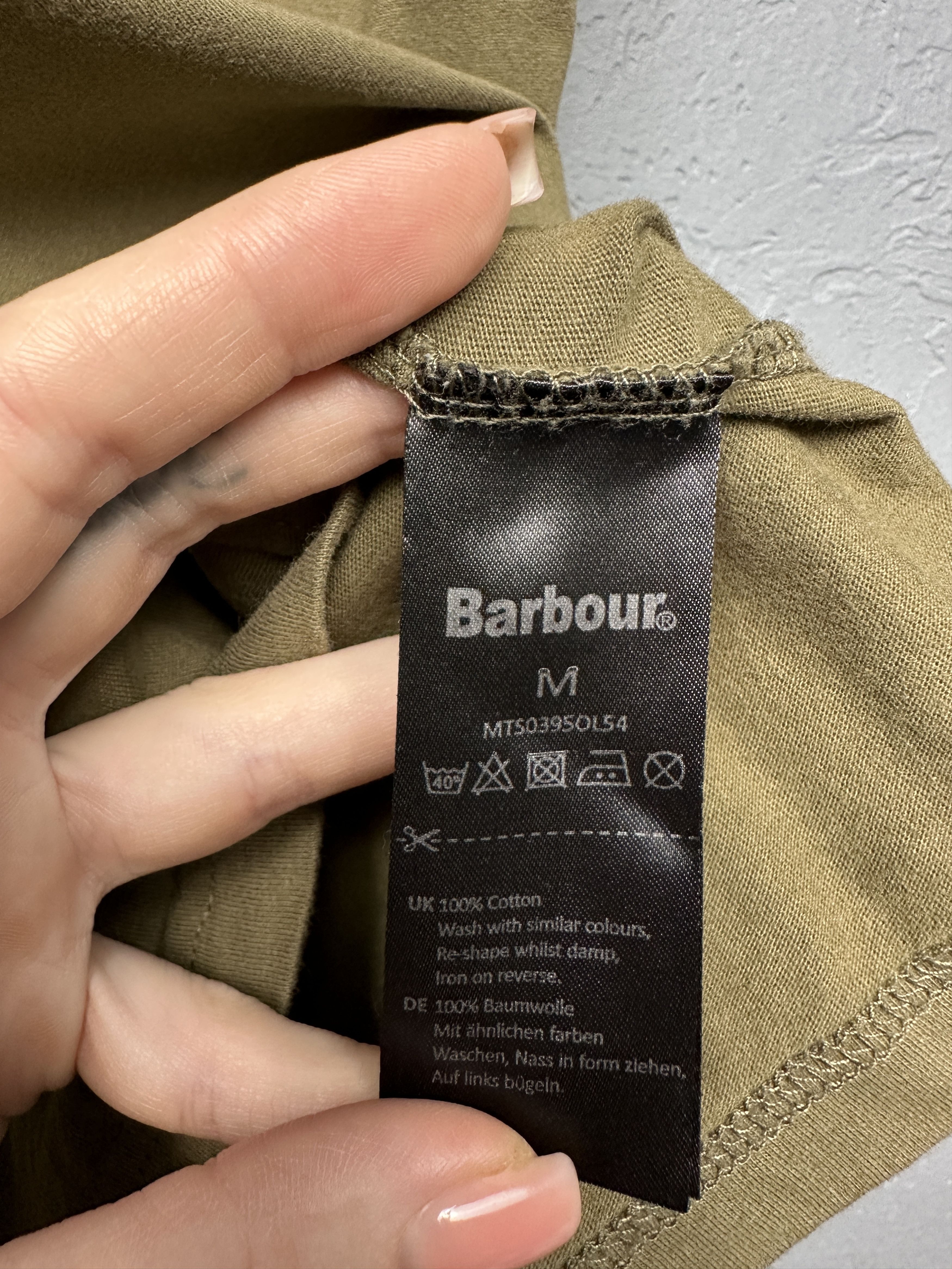 Barbour Barbour International Steve McQueen Mens T-Shirt Size US M / EU 48-50 / 2 - 5 Thumbnail