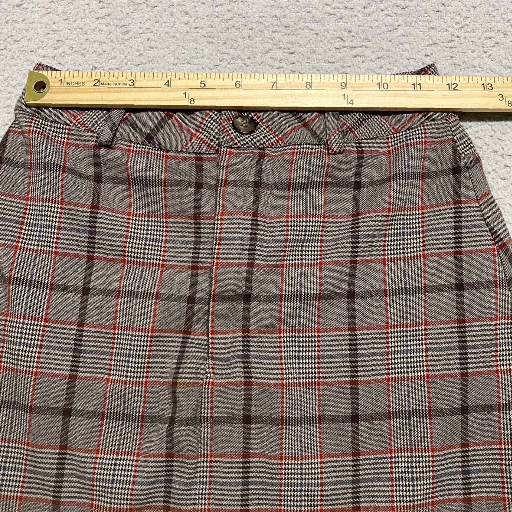 Reformation Reformation Womens sz 0 Skirt Multicolor Plaid Check Mini Size 26" / US 2 / IT 38 - 2 Thumbnail