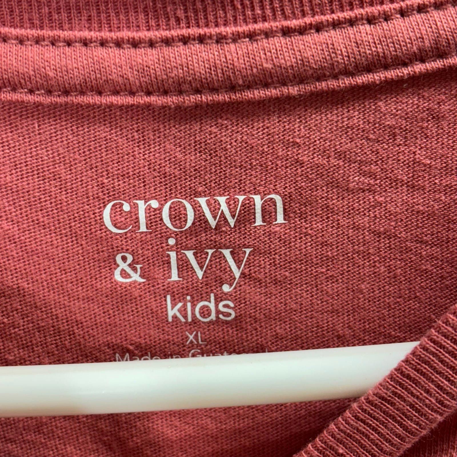 Other Crown & Ivy Kids Boys XL Modern Fit T-Shirt Size US XL / EU 56 / 4 - 3 Thumbnail