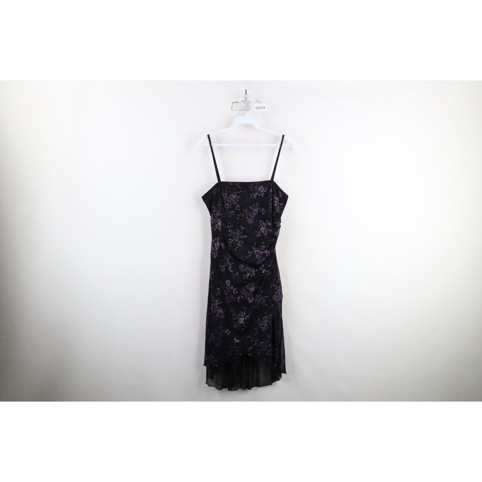 Vintage Vintage 90s Y2K Babydoll Flower Sheer Fairy Bella Dress Size M / US 6-8 / IT 42-44 - 1 Thumbnail
