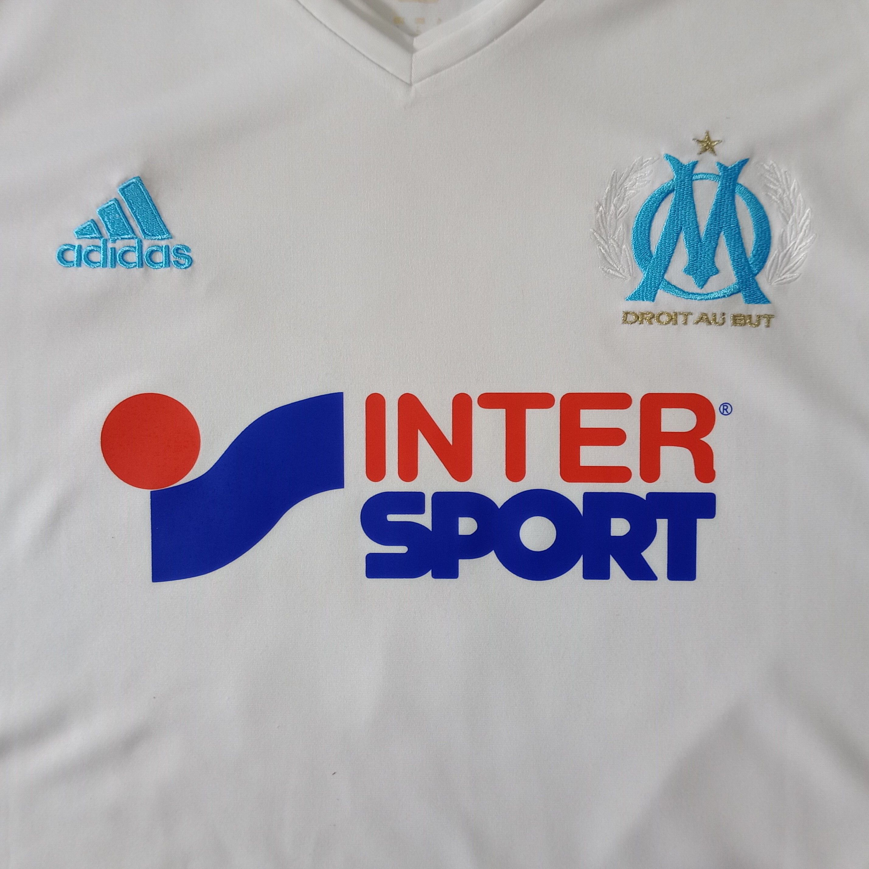 Adidas Olympique Marseille 2013-2014 Home Jersey Dimitri Payet 17 Size US L / EU 52-54 / 3 - 3 Thumbnail