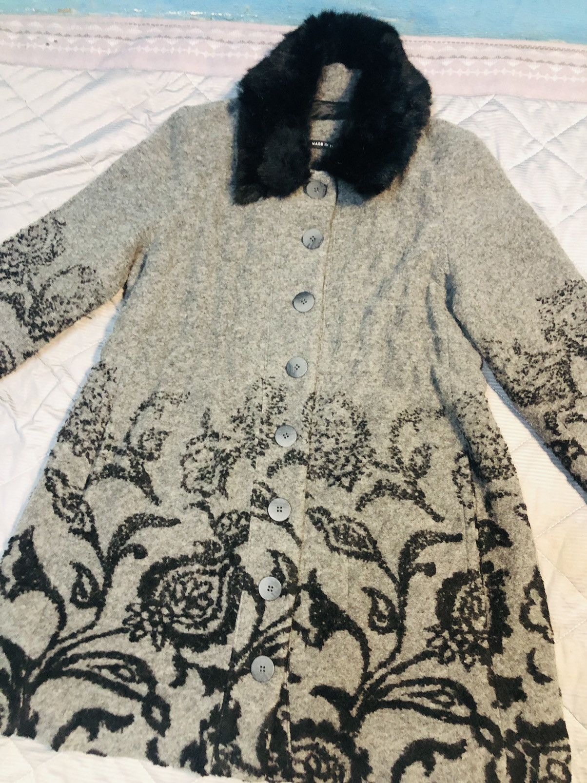 Japanese Brand furry Button Down Jacket (23) Size S / US 4 / IT 40 - 3 Thumbnail