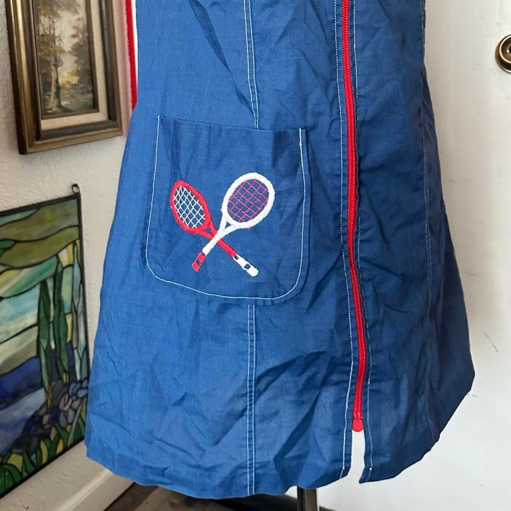 Other gilead blue red zip up tennis sleeveless dress Size S / US 4 / IT 40 - 2 Thumbnail