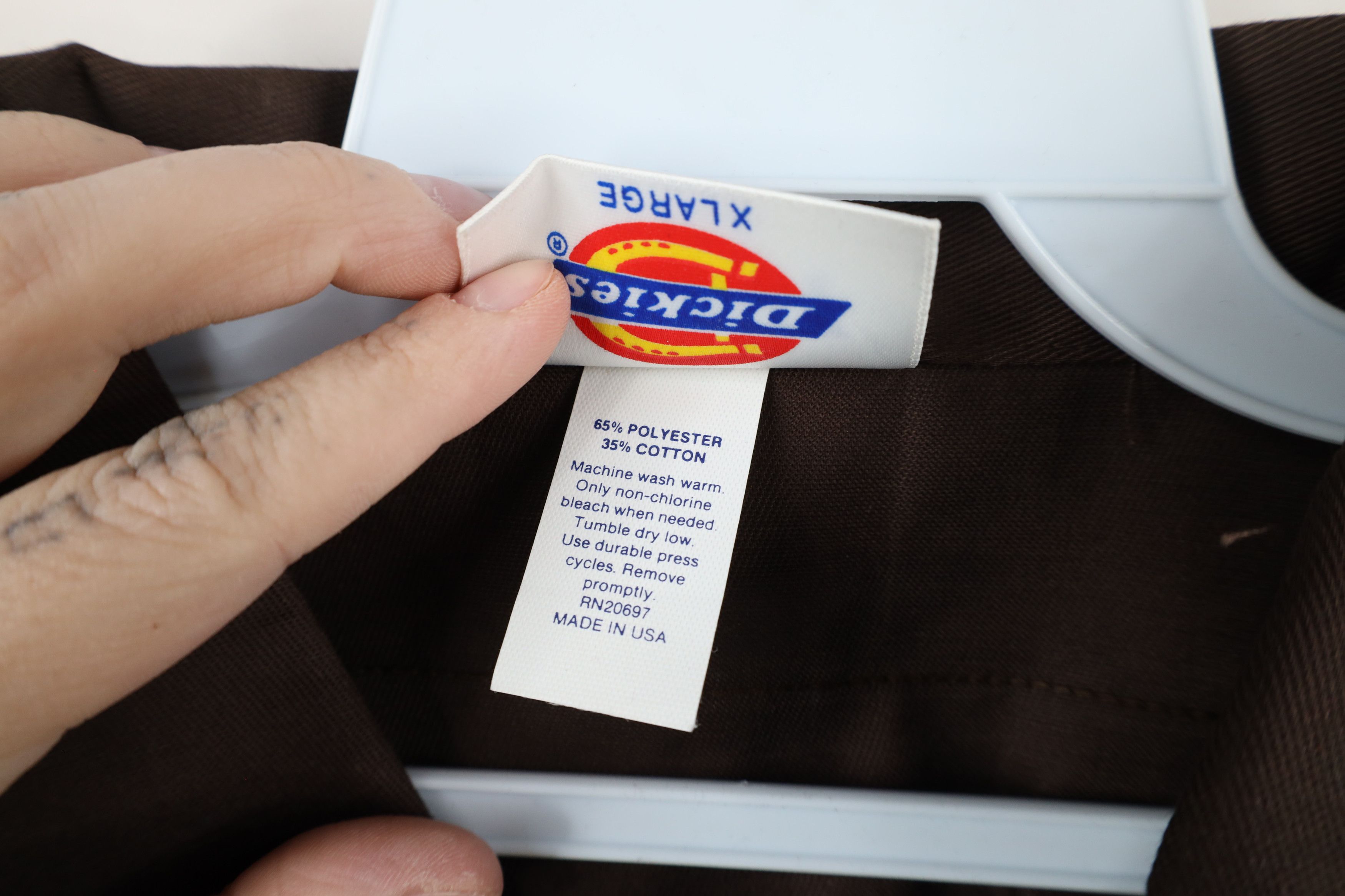 Dickies × Vintage Deadstock Vintage 70s Dickies Short Sleeve Workwear Shirt Size US XL / EU 56 / 4 - 9 Thumbnail