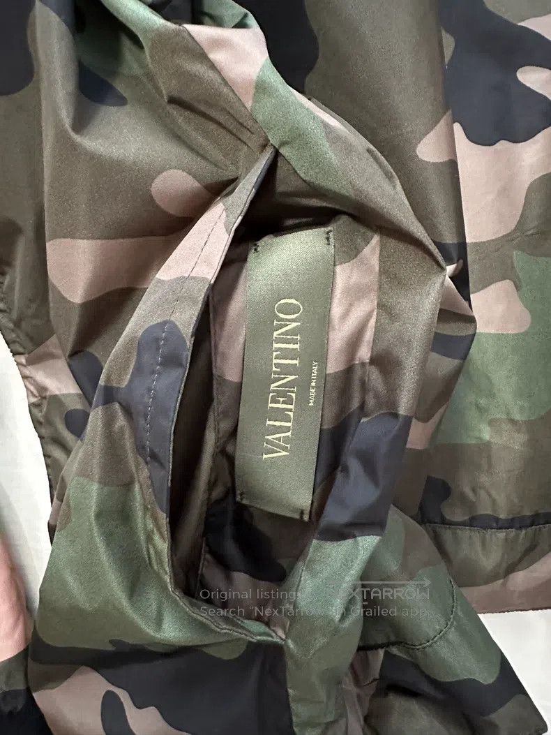 Valentino Valentino Camouflage reversible padded hooded jacket Size US S / EU 44-46 / 1 - 3 Thumbnail
