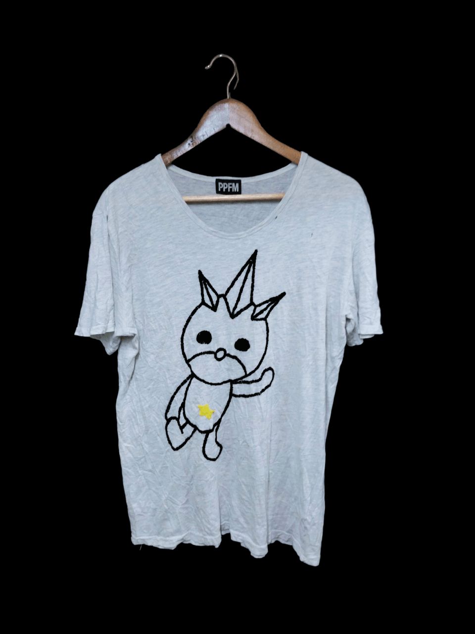 Japanese Brand Vintage PPFM punkuma distressed Tshirt Size US L / EU 52-54 / 3 - 1 Thumbnail