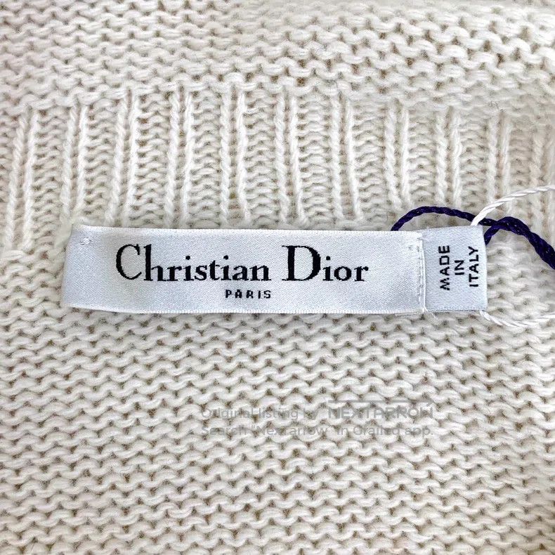 Dior Dior Limited Series Beige Five-pointed Star Inlaid Sheeps Size XS / US 0-2 / IT 36-38 - 5 Thumbnail