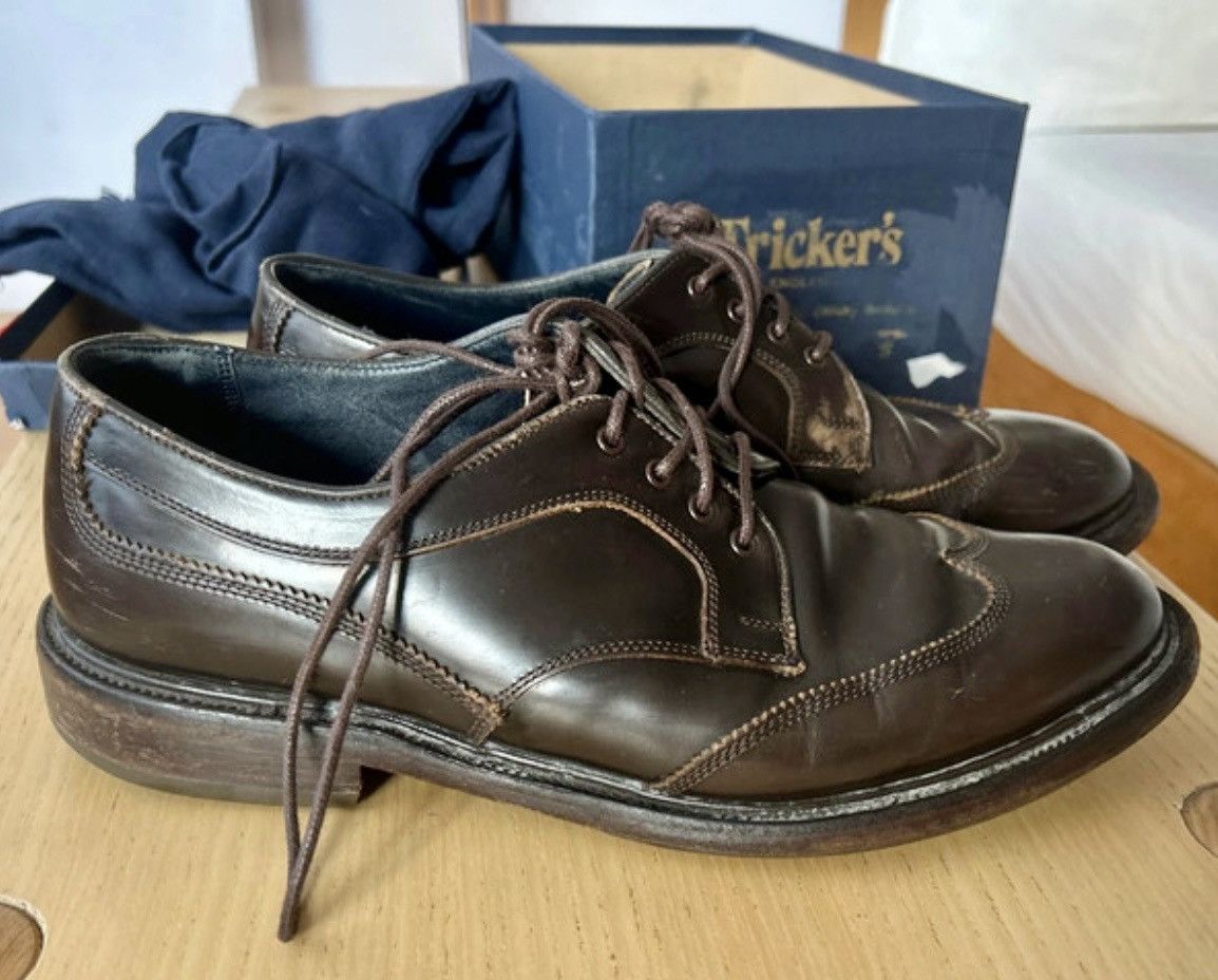 Tricker's Tricker’s Brown Brogue Shoes UK8 / EU42 Made in England Size US 9 / EU 42 - 2 Thumbnail
