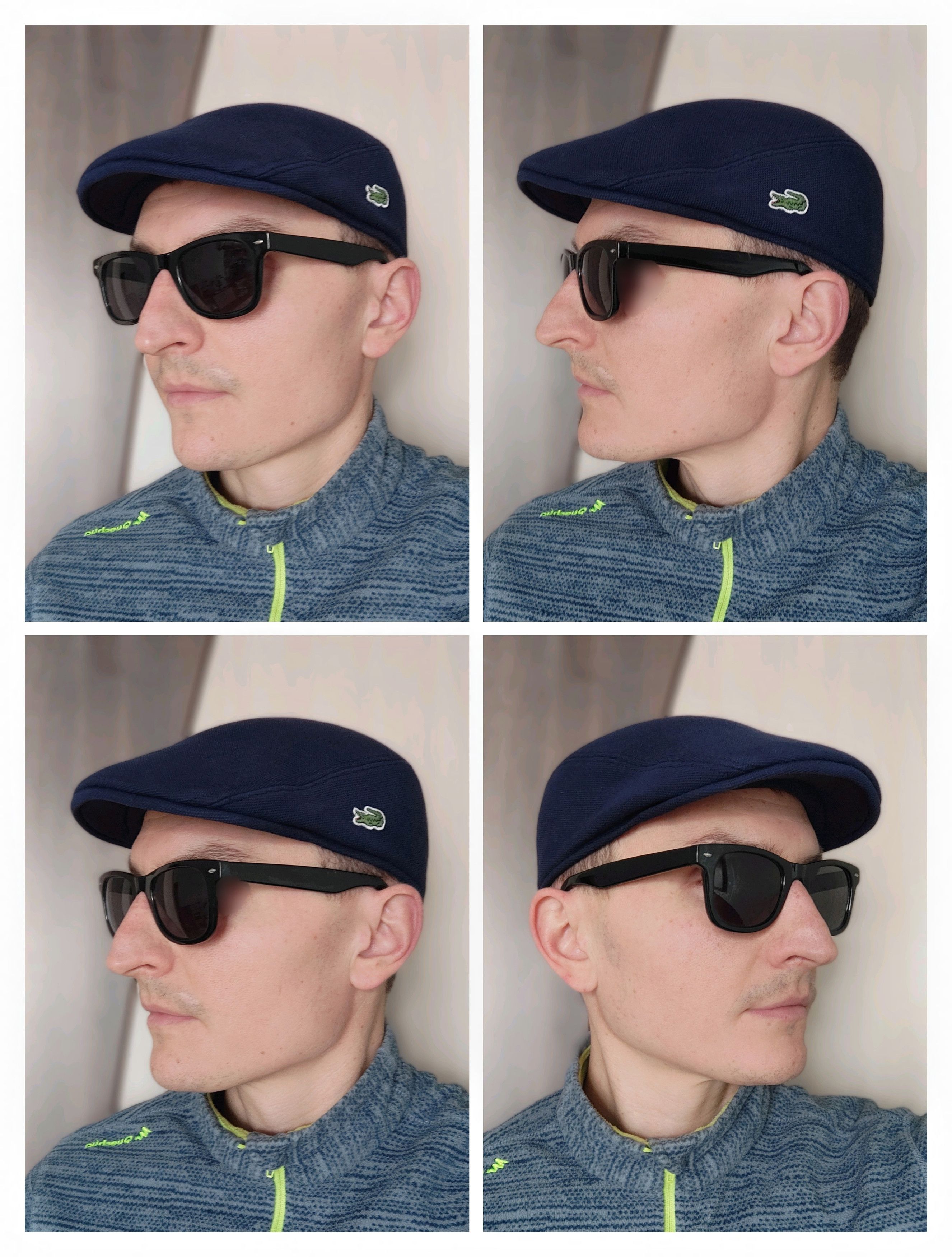 Lacoste Vintage Lacoste Flat Cap Hat Cartouche Newsboy Lacoste Cap Size ONE SIZE - 2 Thumbnail