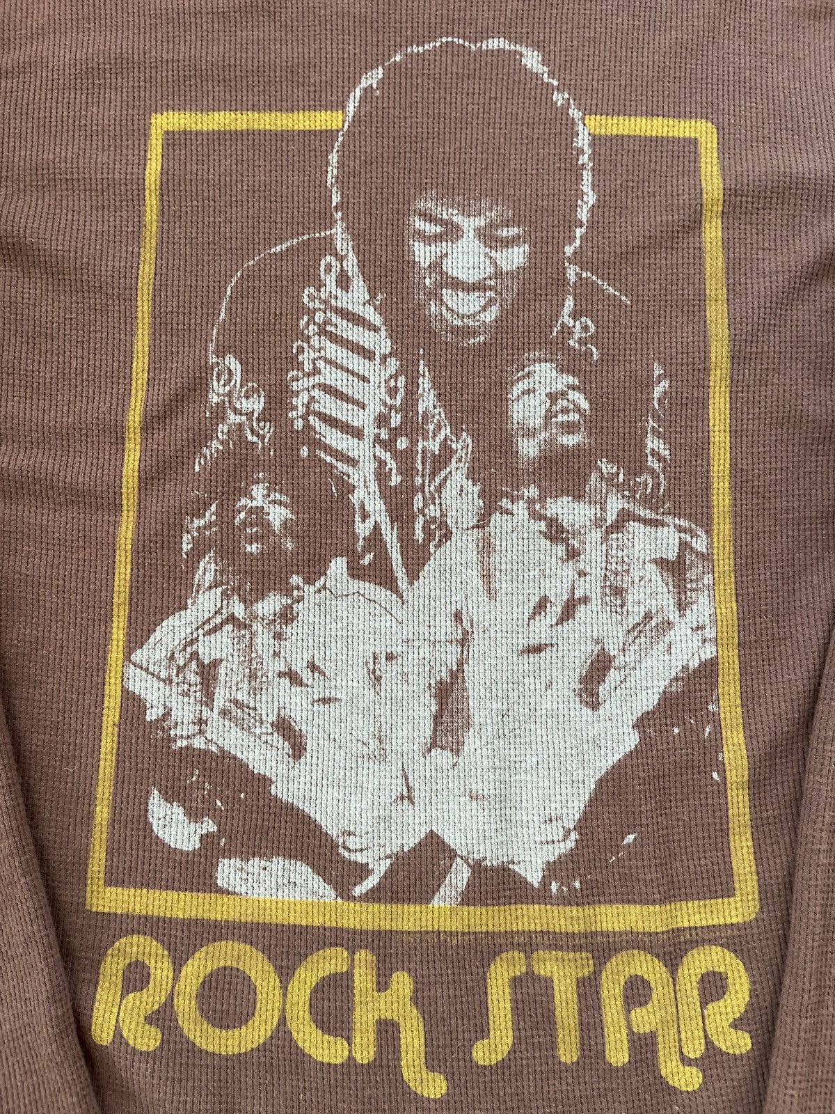 Band Tees Y2K Rockstar Rock Icons Waffle Longsleeve jimmy Hendrix 70s Size US M / EU 48-50 / 2 - 3 Thumbnail