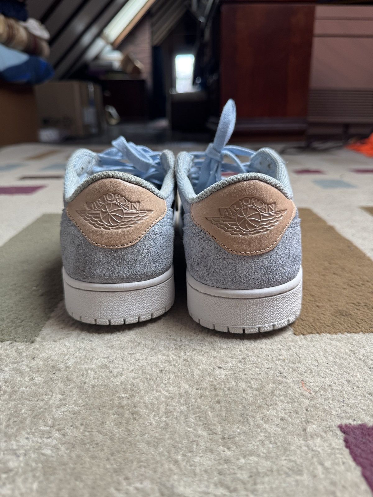 Jordan Brand Jordan 1 Retro Low OG Ice Blue Size US 9 / EU 42 - 5 Thumbnail