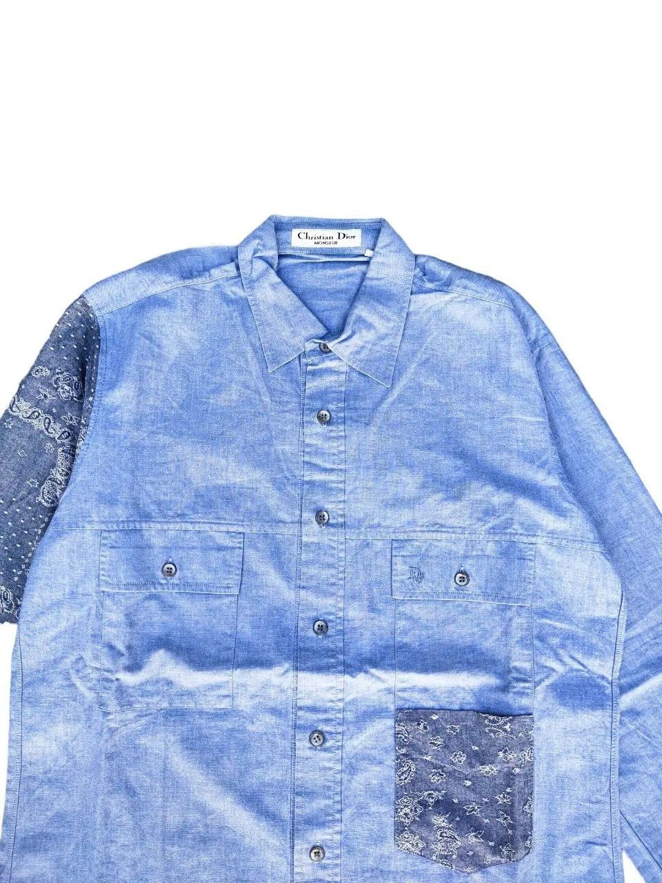 Christian Dior Monsieur × Dior christian dior monsieur paisley shirt Size US M / EU 48-50 / 2 - 5 Thumbnail