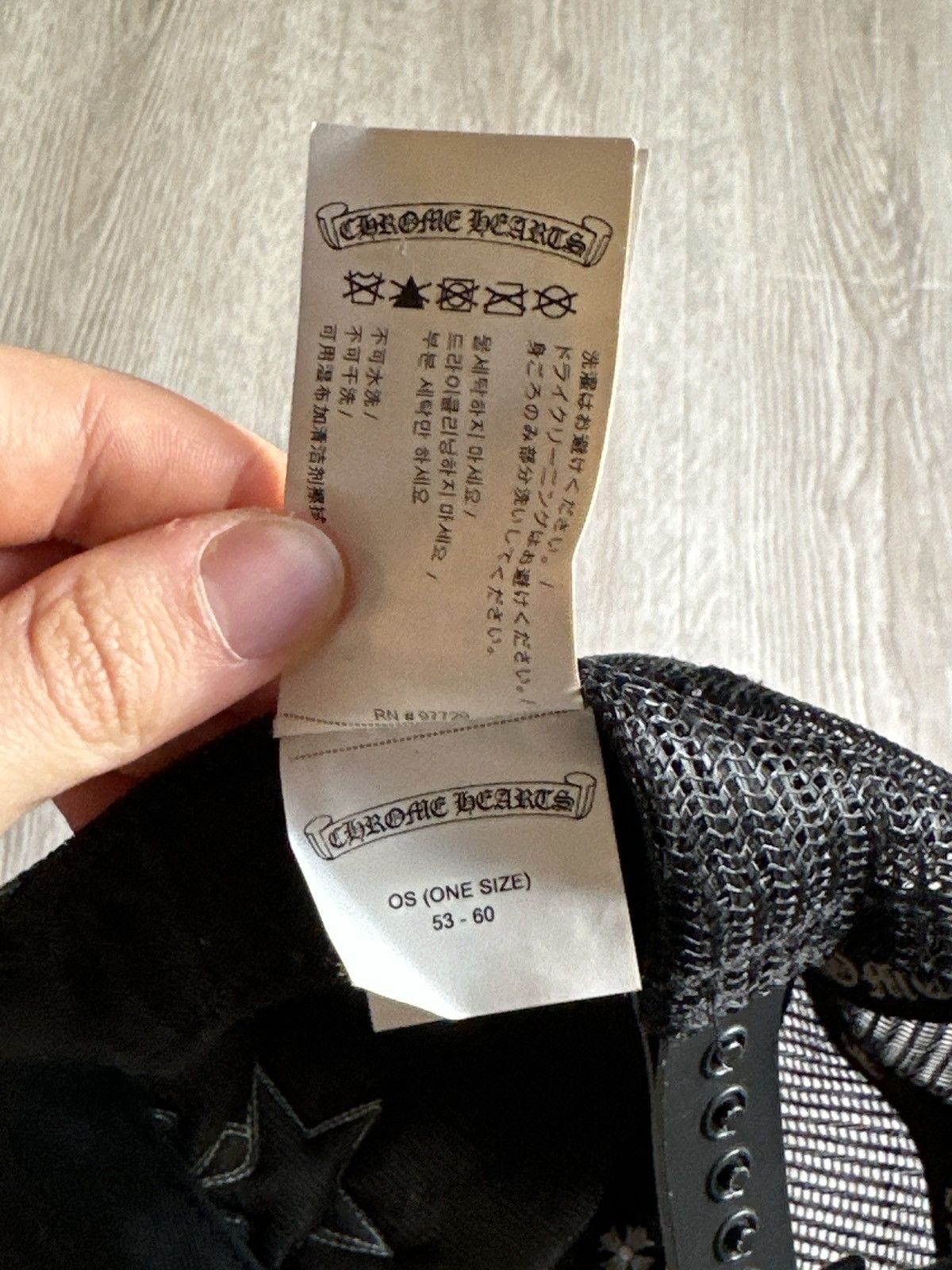 Chrome Hearts Chrome hearts triple star leather hat Size ONE SIZE - 3 Thumbnail