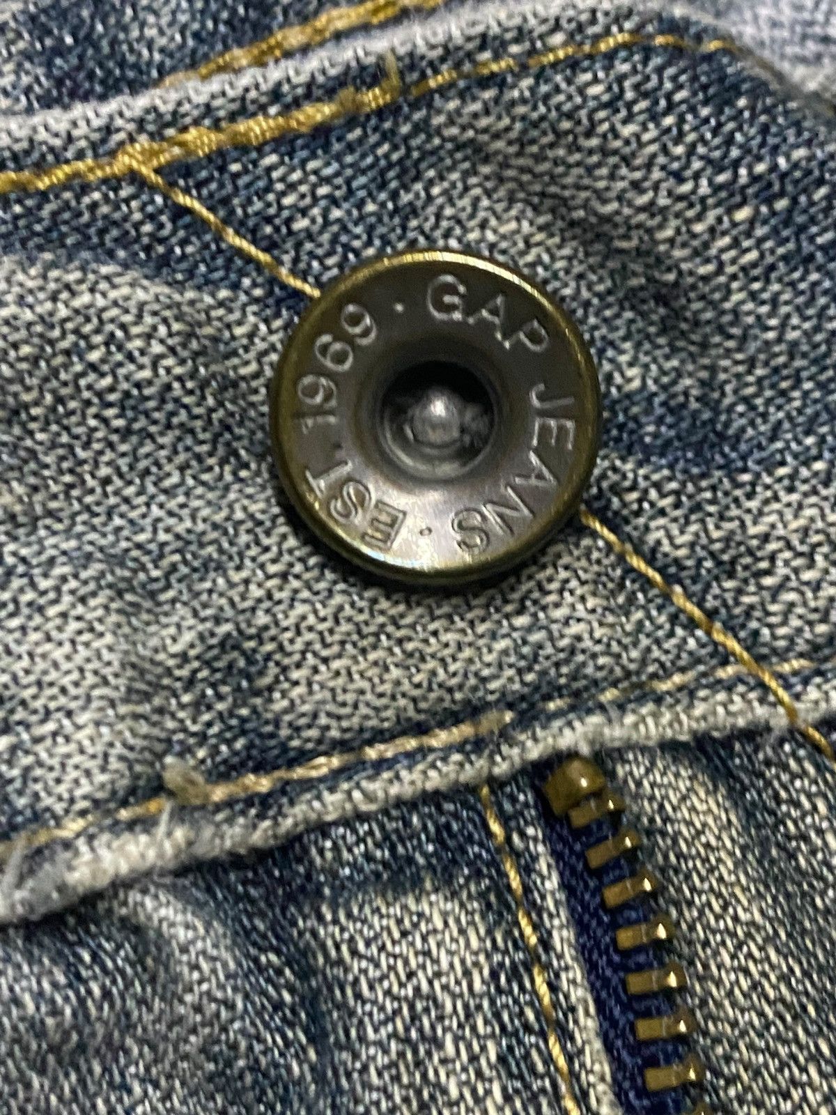 Gap Vintage Gap Francisco Distressed Slim Boot Cut Fit Jeans Size US 38 / EU 54 - 8 Thumbnail