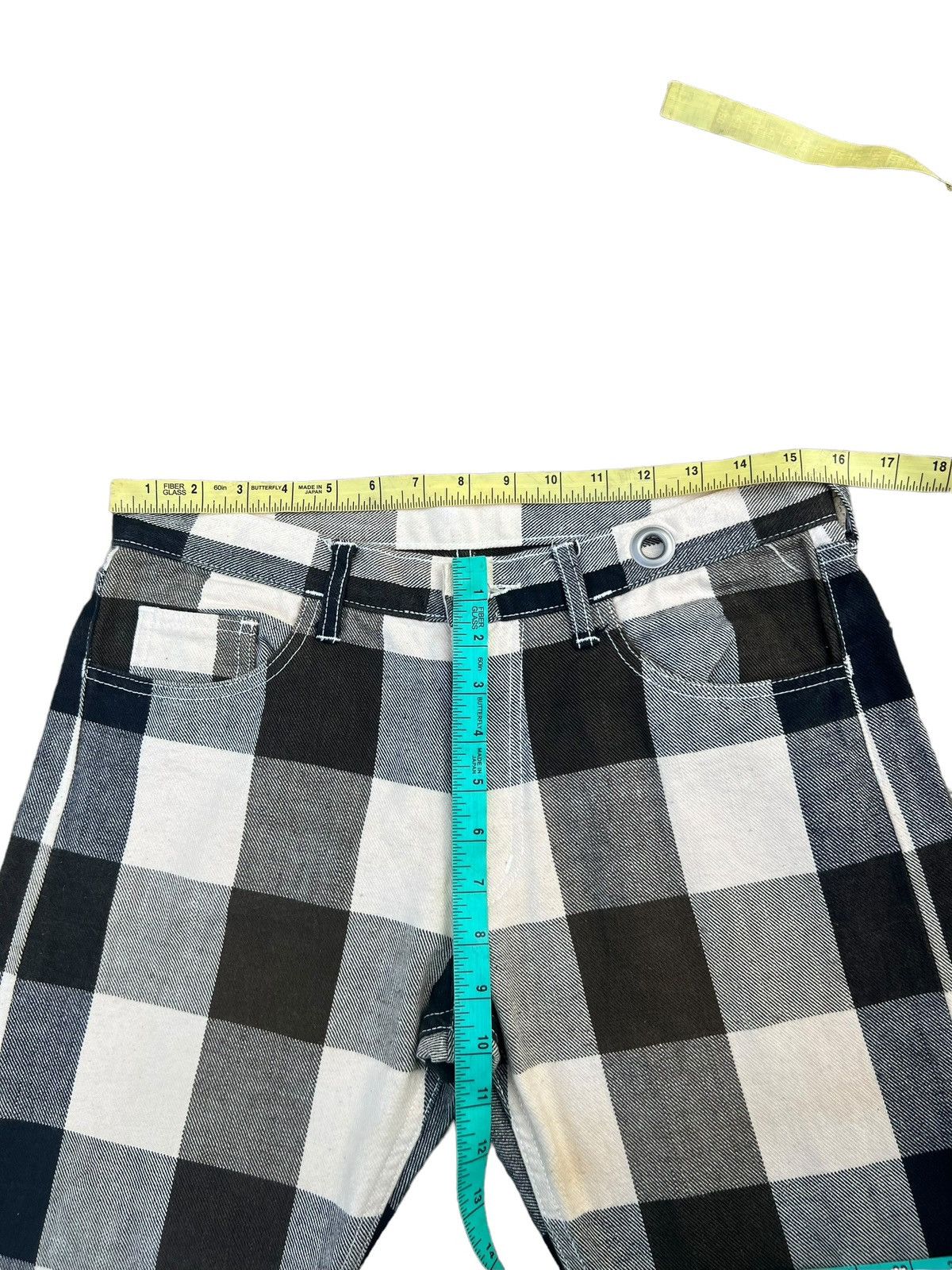 Vintage Stancetc Art Works Japan Checks Slim Pant Size US 30 / EU 46 - 3 Thumbnail