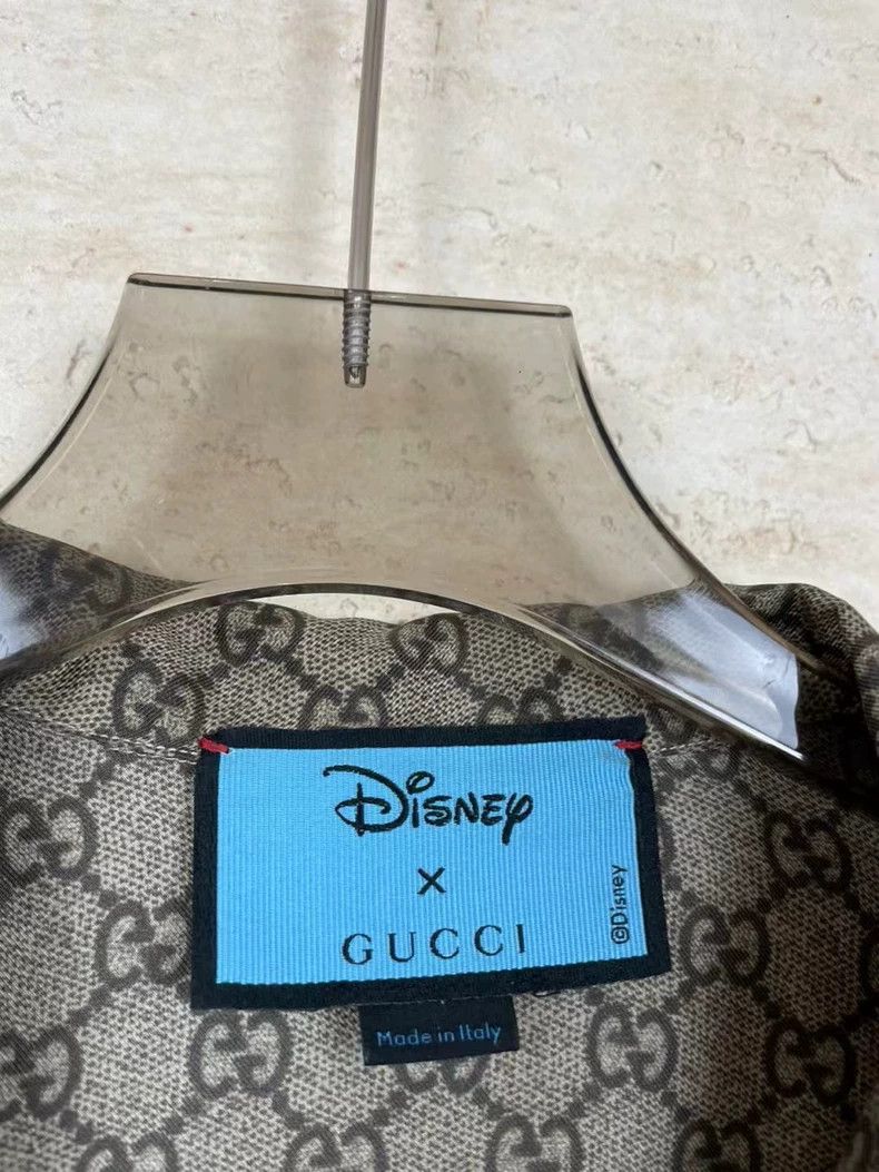 Gucci Gucci Donald Duck old flower full logo silk shirt 2501-Next Size US M / EU 48-50 / 2 - 3 Thumbnail