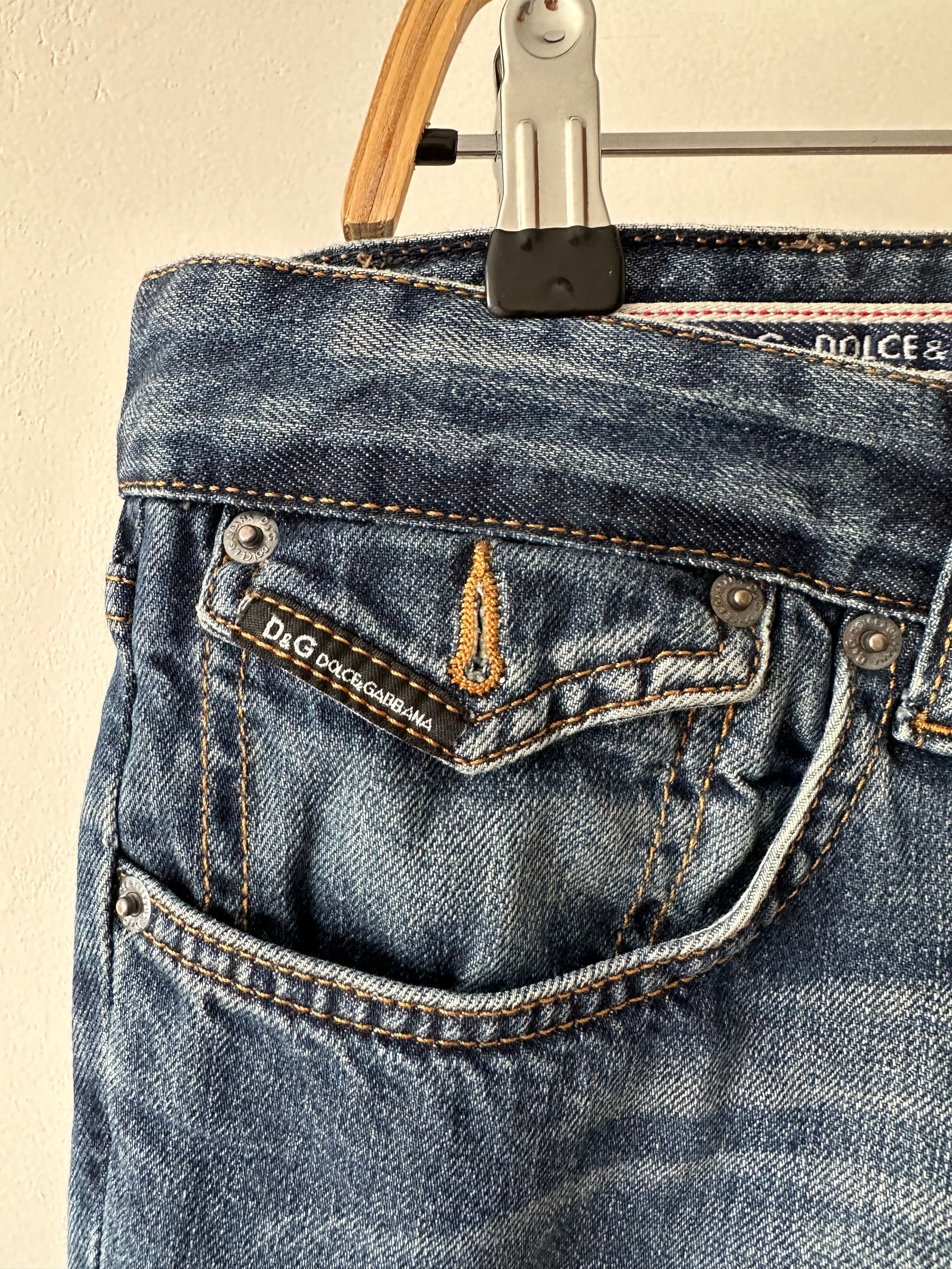 Dolce & Gabbana Dolce Gabbana vintage blue denim jeans pants Size US 33 - 6 Thumbnail