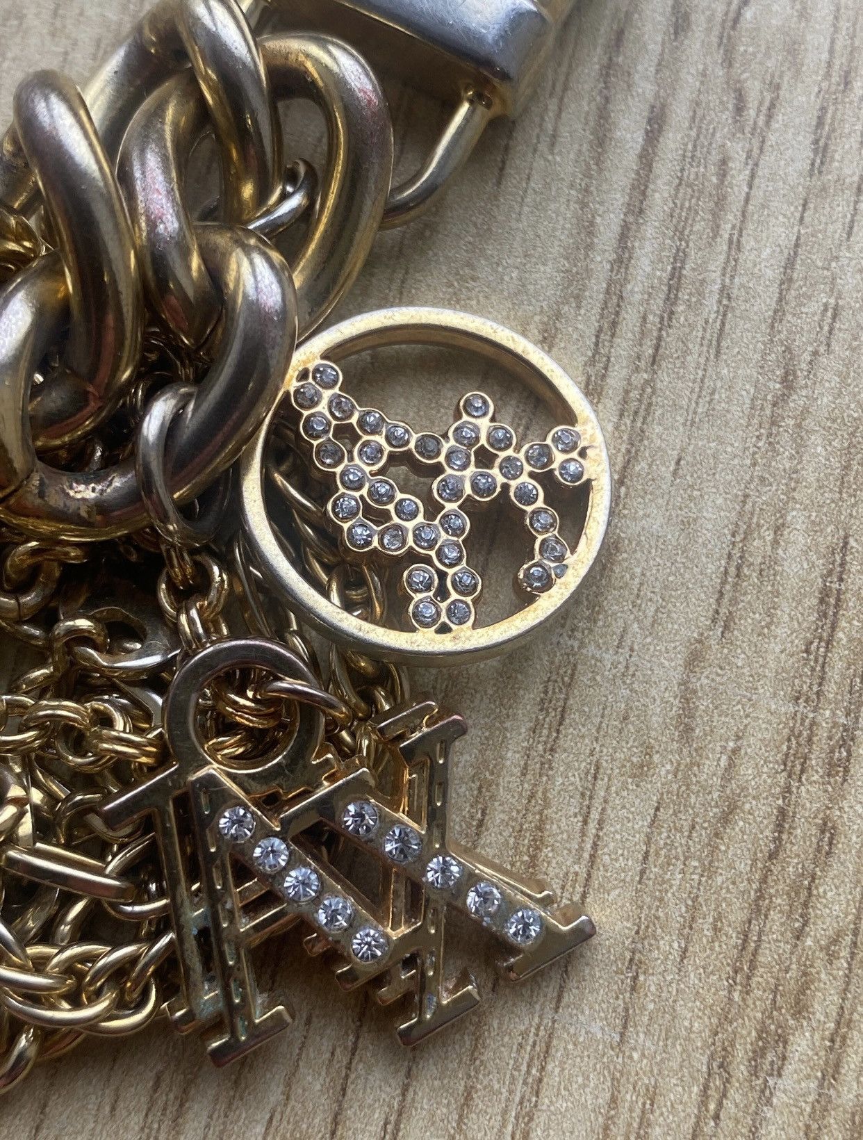 Armani Exchange Vintage Armani Exchange Charm Bracelet 2000s Size ONE SIZE - 3 Thumbnail