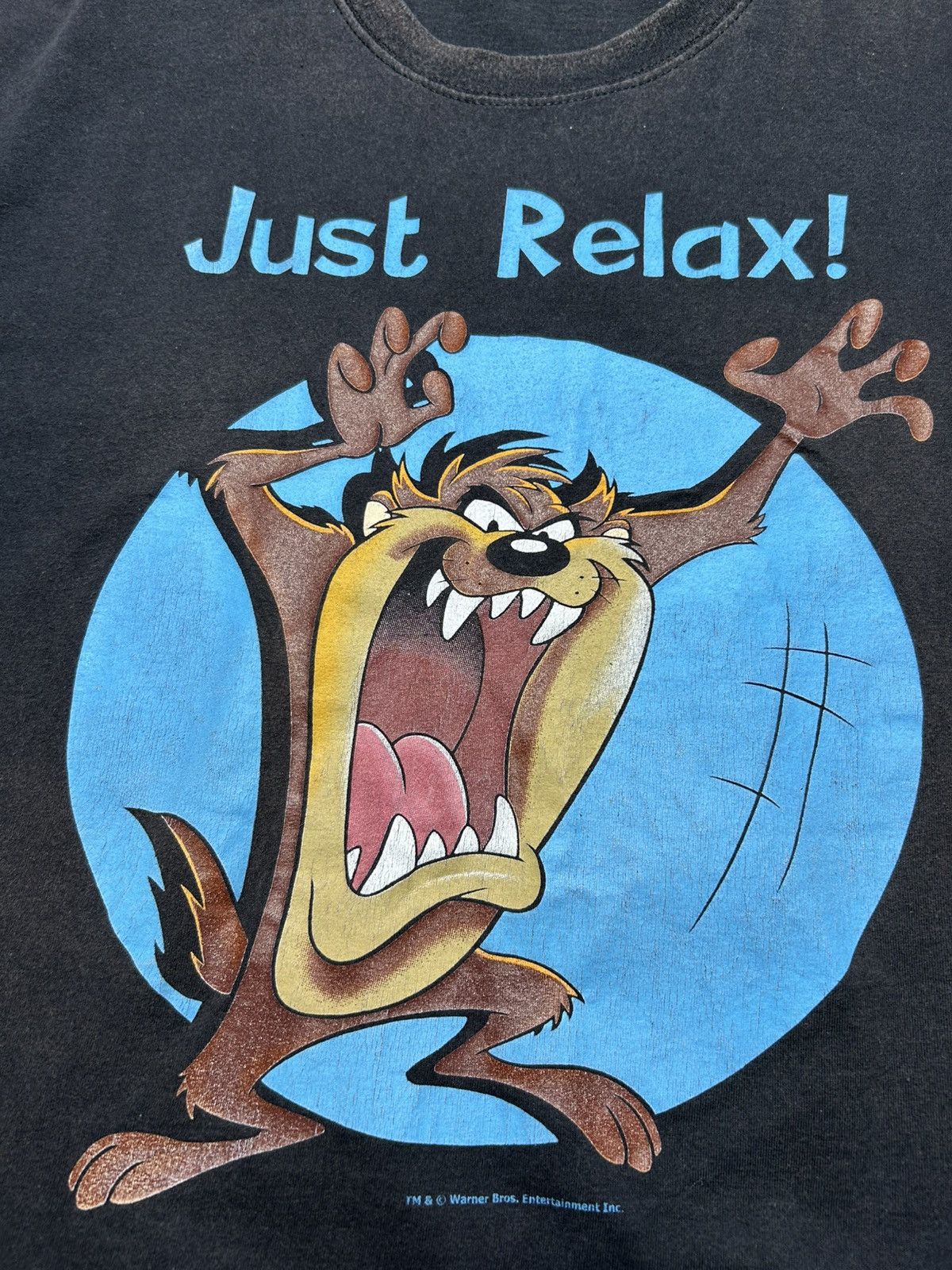 Vintage Vintage Tasmanian Devil Taz Looney Tunes T-Shirt Size XL Size US XL / EU 56 / 4 - 6 Thumbnail