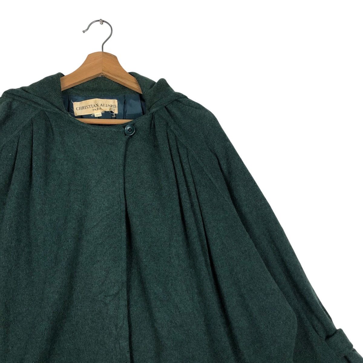Designer 📌Vintage Long Jacket Oversized Christian Aujard Paris Size US M / EU 48-50 / 2 - 7 Thumbnail
