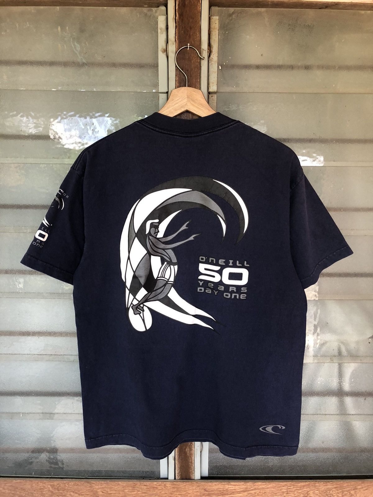 Sun Surf Vintage 90's O'neill "52:02" Year Surf Shirt Tee Size US M / EU 48-50 / 2 - 8 Thumbnail
