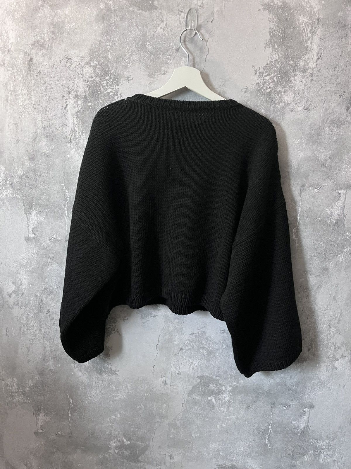 Raf Simons Raf Simons S/S 23 cropped R sweater wool Size US M / EU 48-50 / 2 - 4 Thumbnail