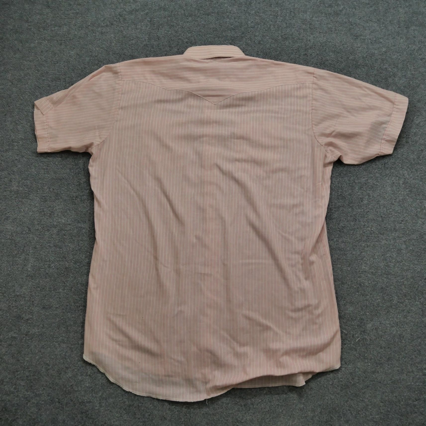 Vintage VINTAGE Panhandle Slim Shirt Mens 18 Pink Striped Pearl Snap Western Rodeo 90s Size US XXL / EU 58 / 5 - 5 Thumbnail