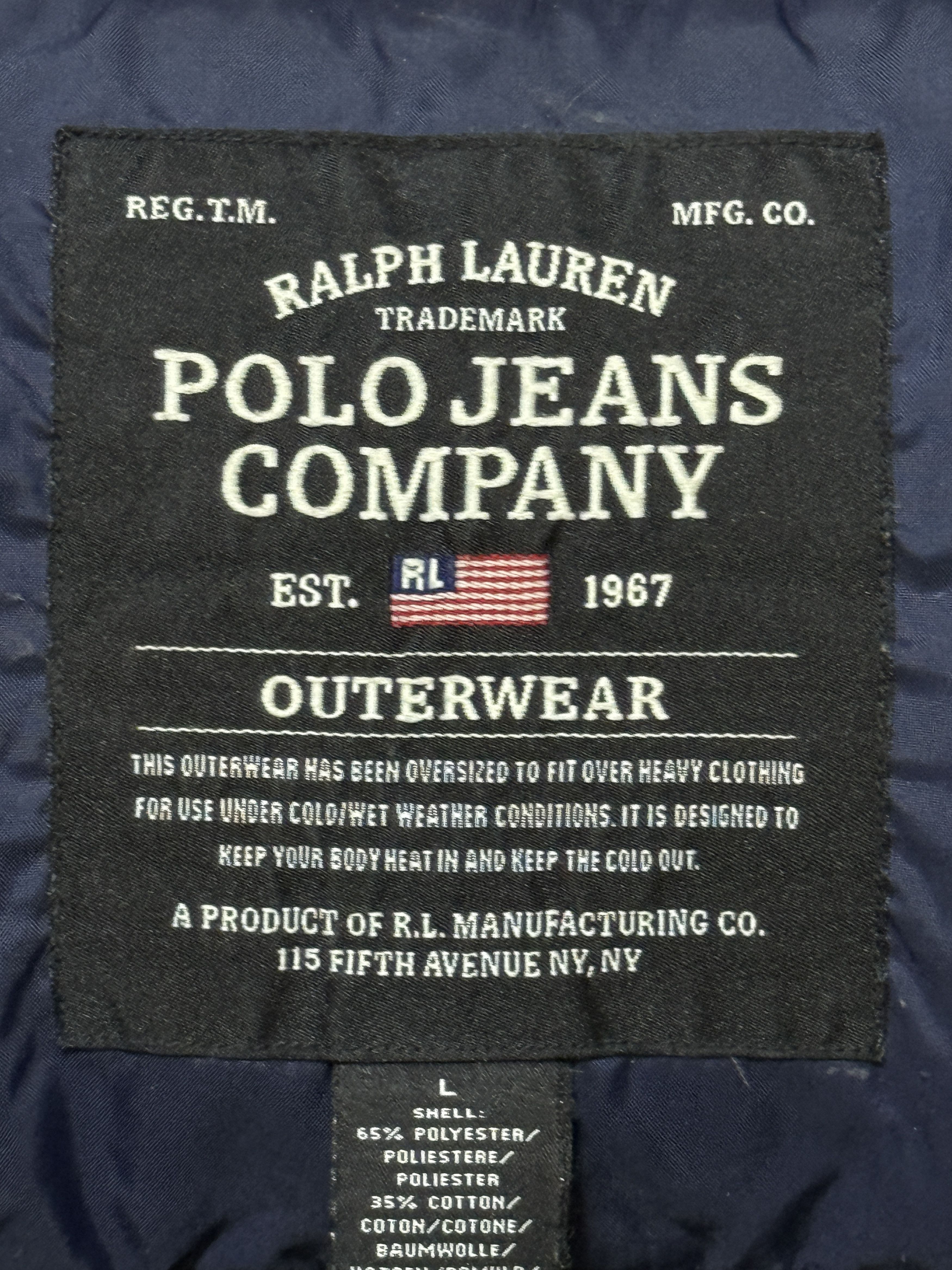 Polo Ralph Lauren Vest puffer jacket rare polo ralph lauren size L Size US L / EU 52-54 / 3 - 10 Thumbnail