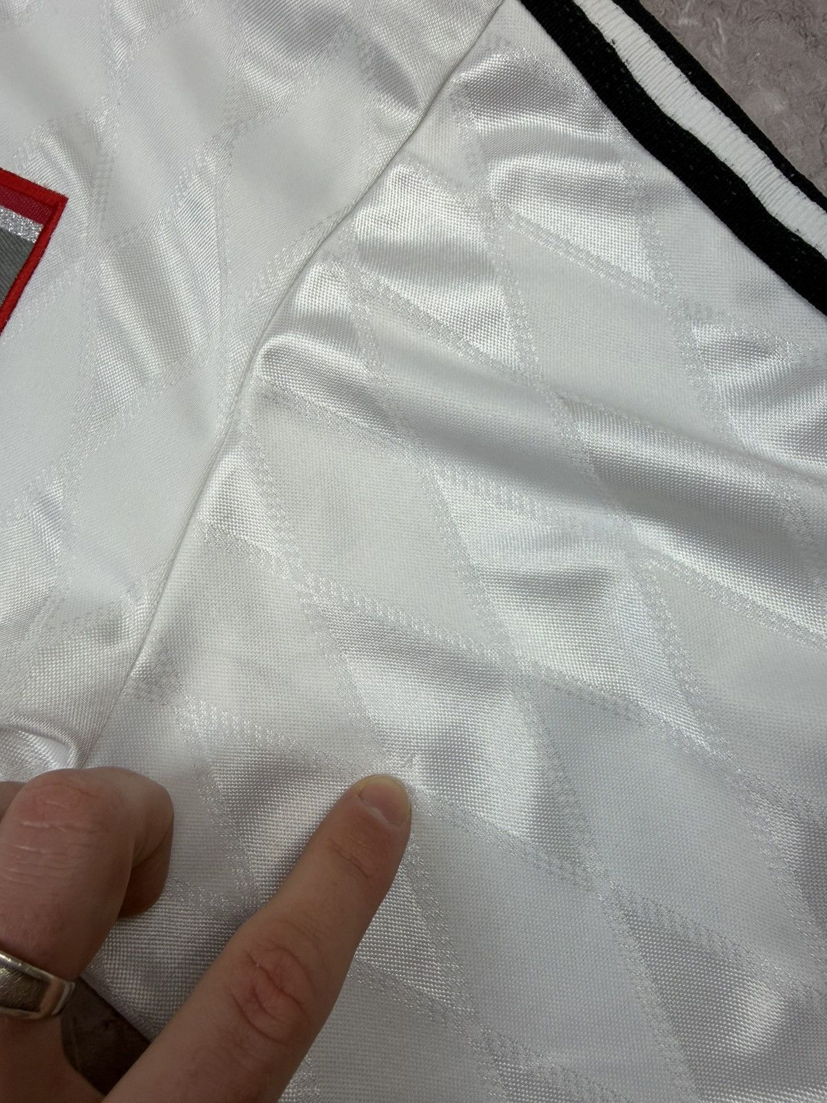 Adidas 90s Adidas FC Bayern Munchen 1996/97/98 Away Soccer Jersey Size US XXL / EU 58 / 5 - 13 Thumbnail