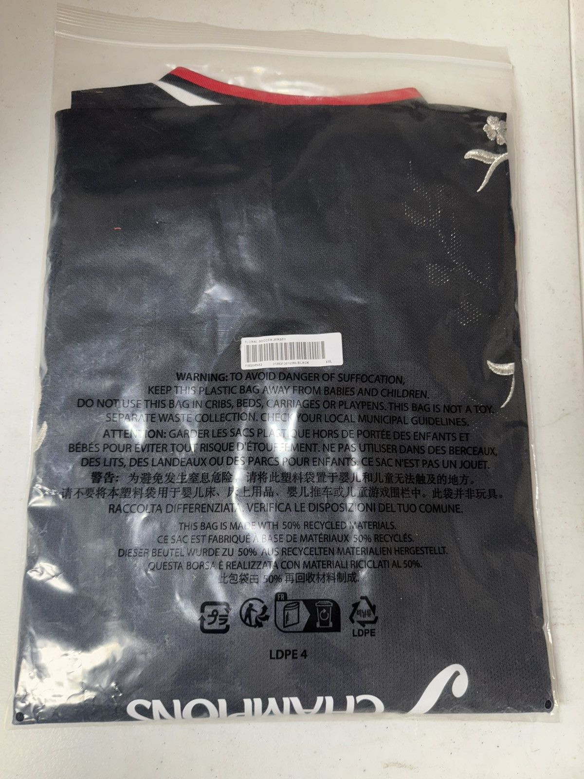 Supreme Supreme Floral Soccer Jersey Size US XXL / EU 58 / 5 - 5 Thumbnail