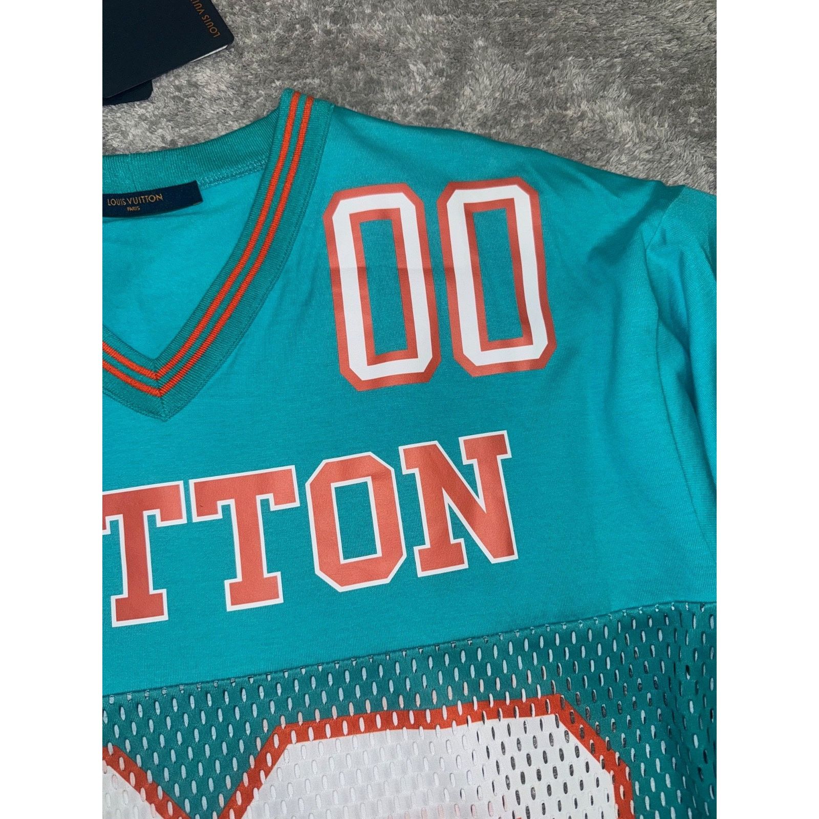 Louis Vuitton Louis Vuitton SS22 Hockey Jersey Tee Menthe T-Shirt Large L Size US L / EU 52-54 / 3 - 8 Thumbnail