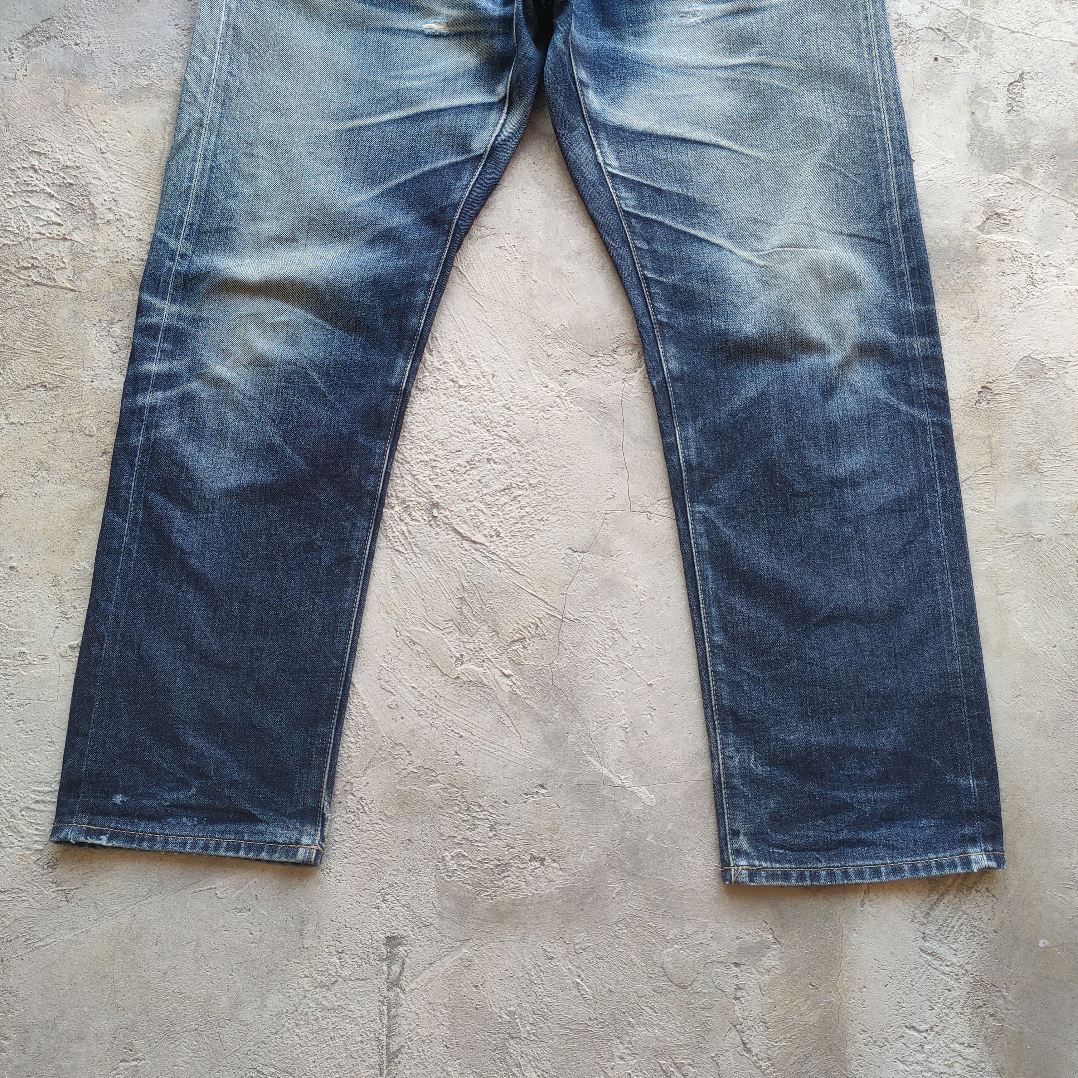 Japanese Brand W37 VINTAGE JAPANESE DISTRESSED RIPPED JEANS PANTS Size US 37 - 4 Thumbnail