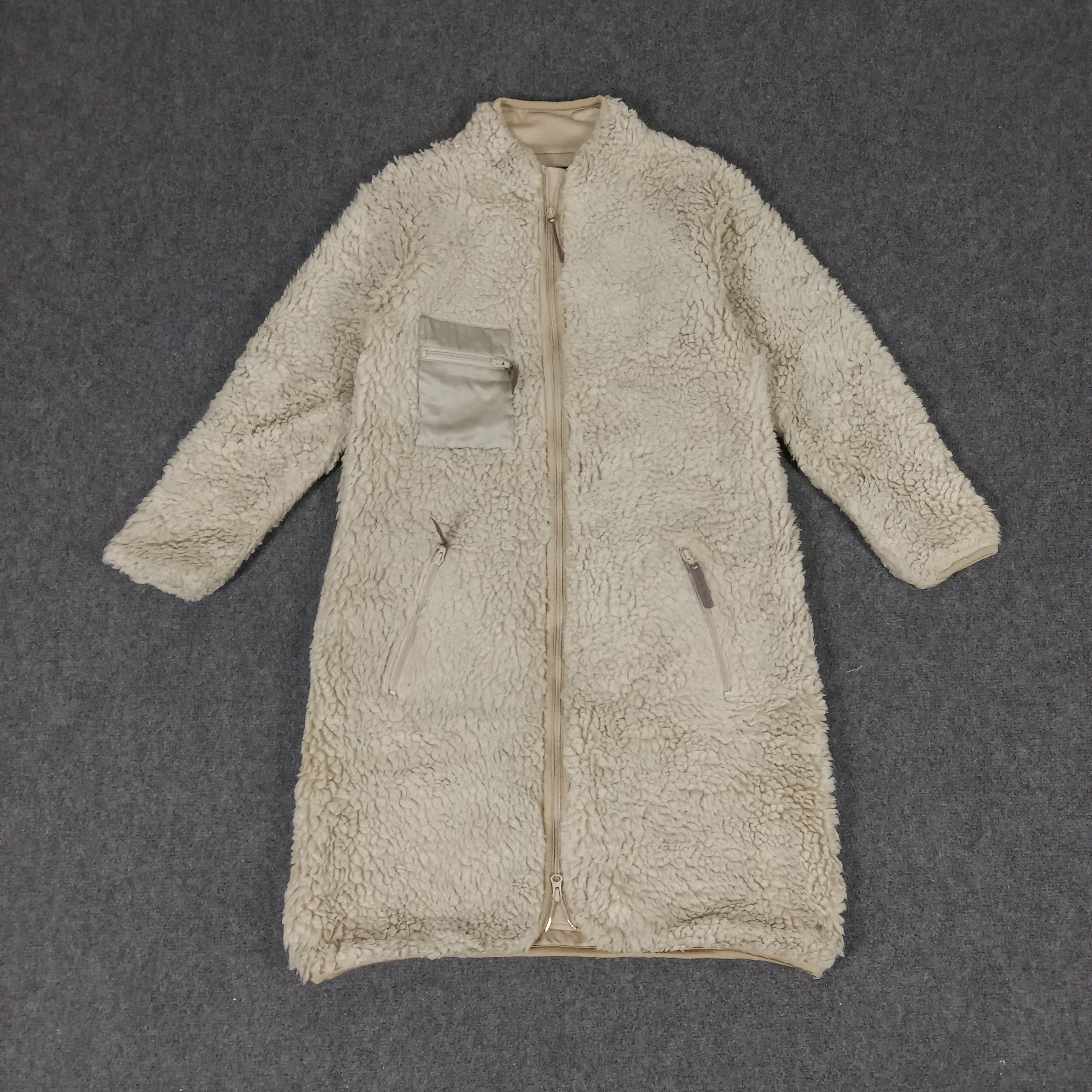 Issey Miyake × Vintage × mercibeaucoup Mercibeeaucoup by Issey Miyake Designer Long Sherpa Jacket Size US XS / EU 42 / 0 - 1 Thumbnail