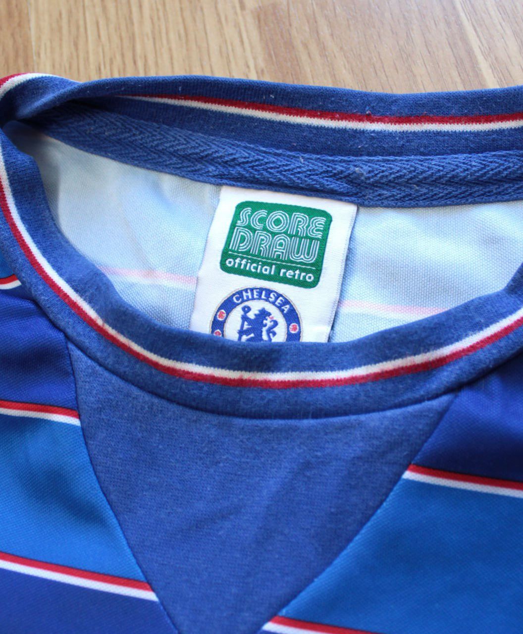 Chelsea Soccer 🔥 Chelsea 1983 1985 Retro Jersey Soccer T Shirt Score Draw Size US XL / EU 56 / 4 - 3 Thumbnail