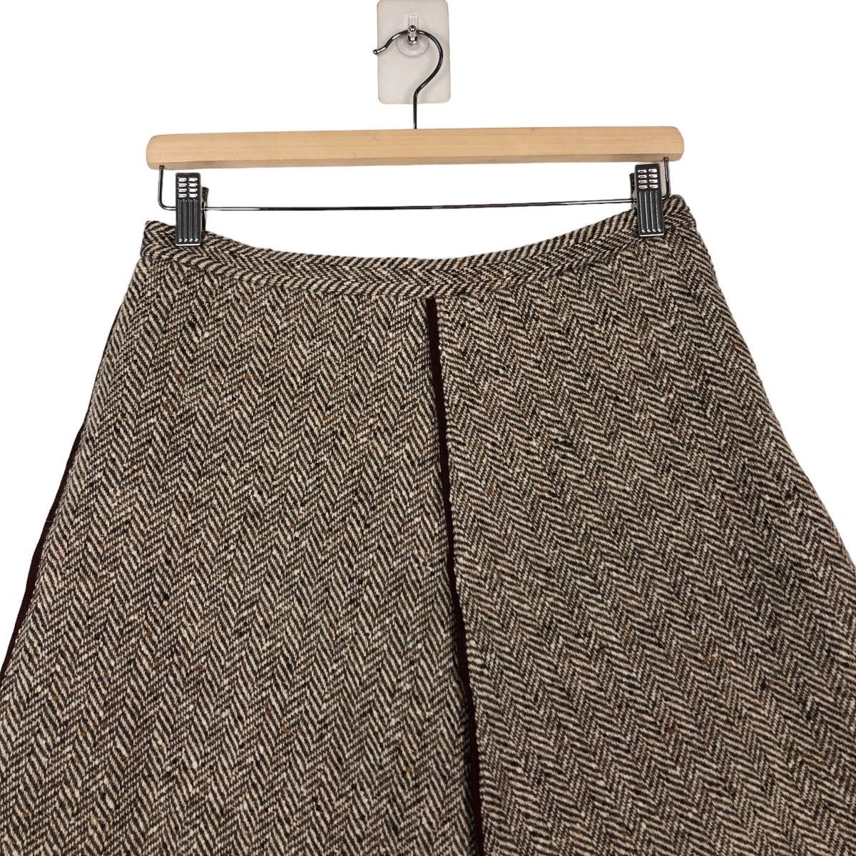 Beams Plus 🔥Vintage Wool Herringbone Skirts Beams Japan Issey Miyake Size 28" / US 6 / IT 42 - 3 Thumbnail
